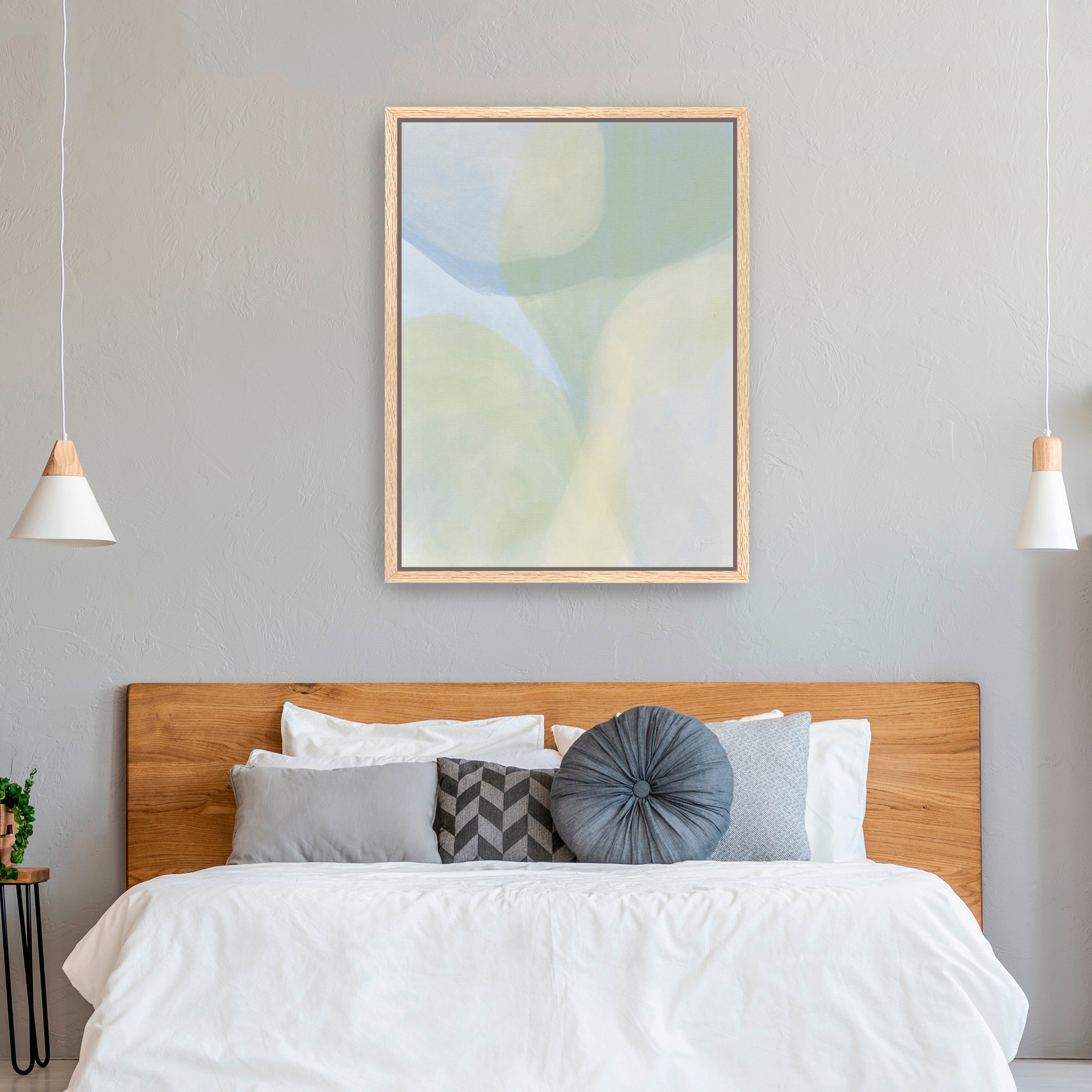 Floating Through Canvas Giclee