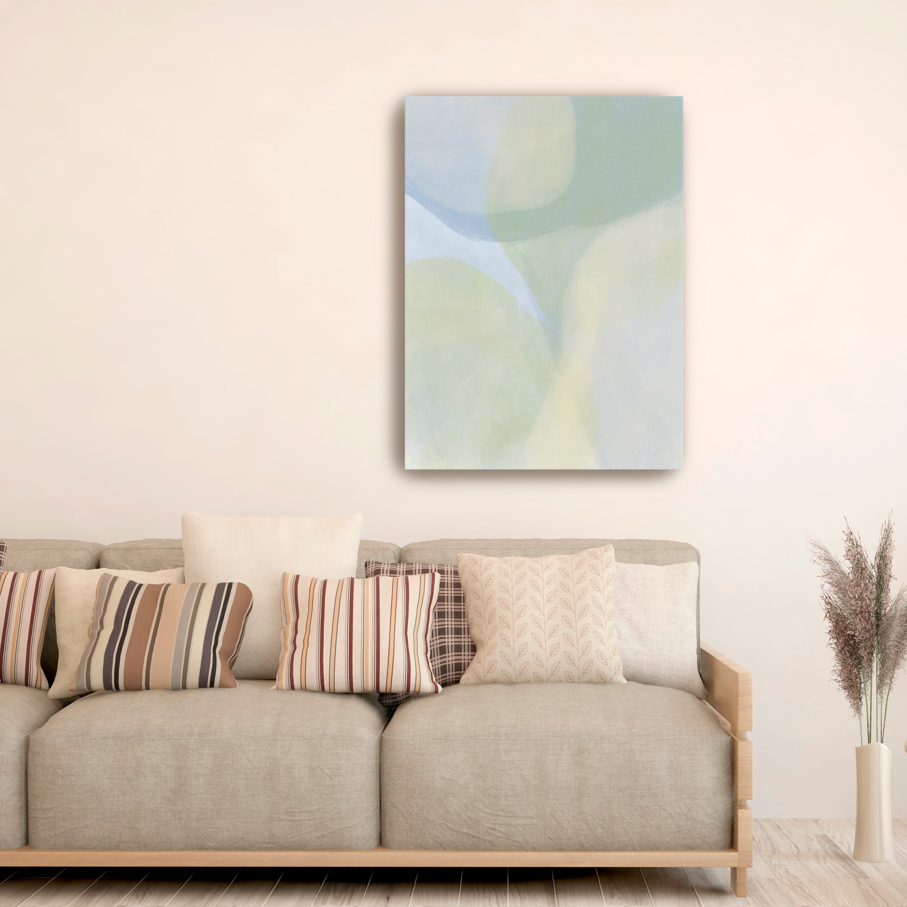 Floating Through Canvas Giclee