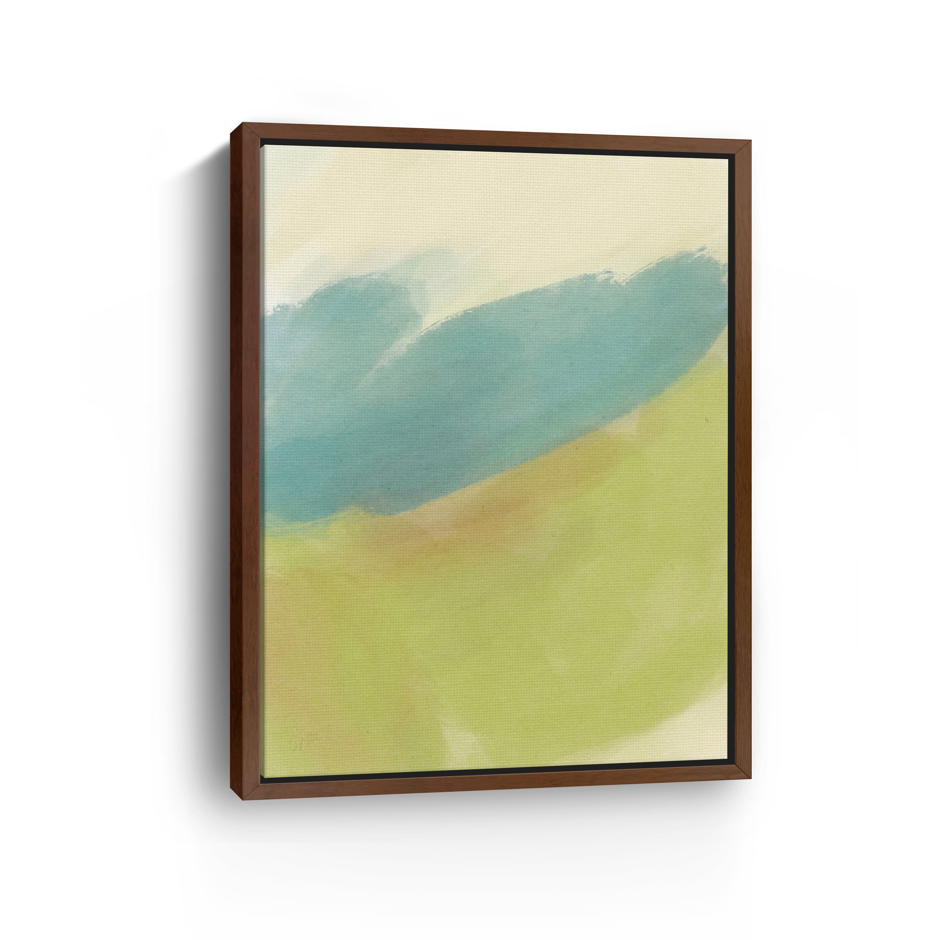 Green Meadow Canvas Giclee