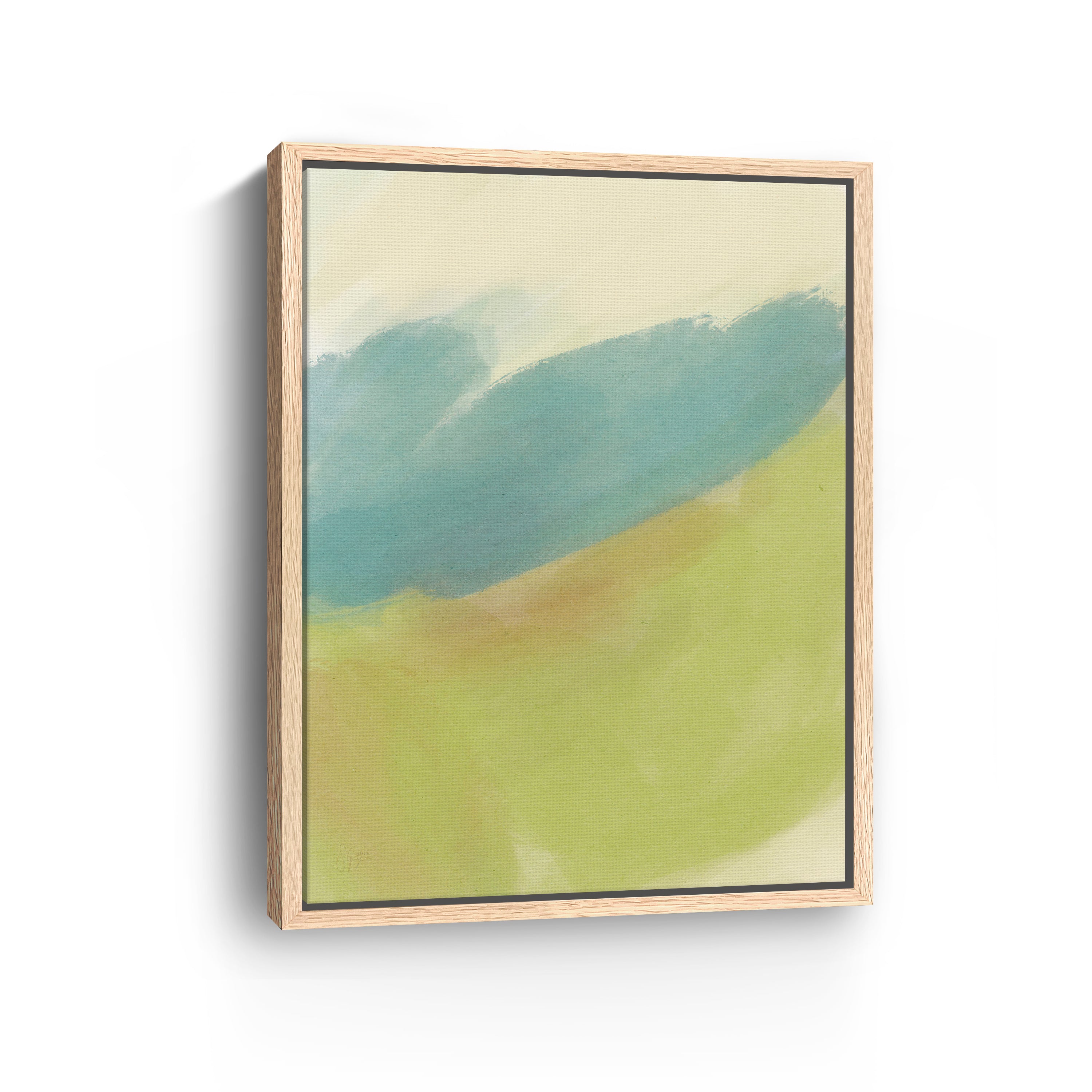 Green Meadow Canvas Giclee