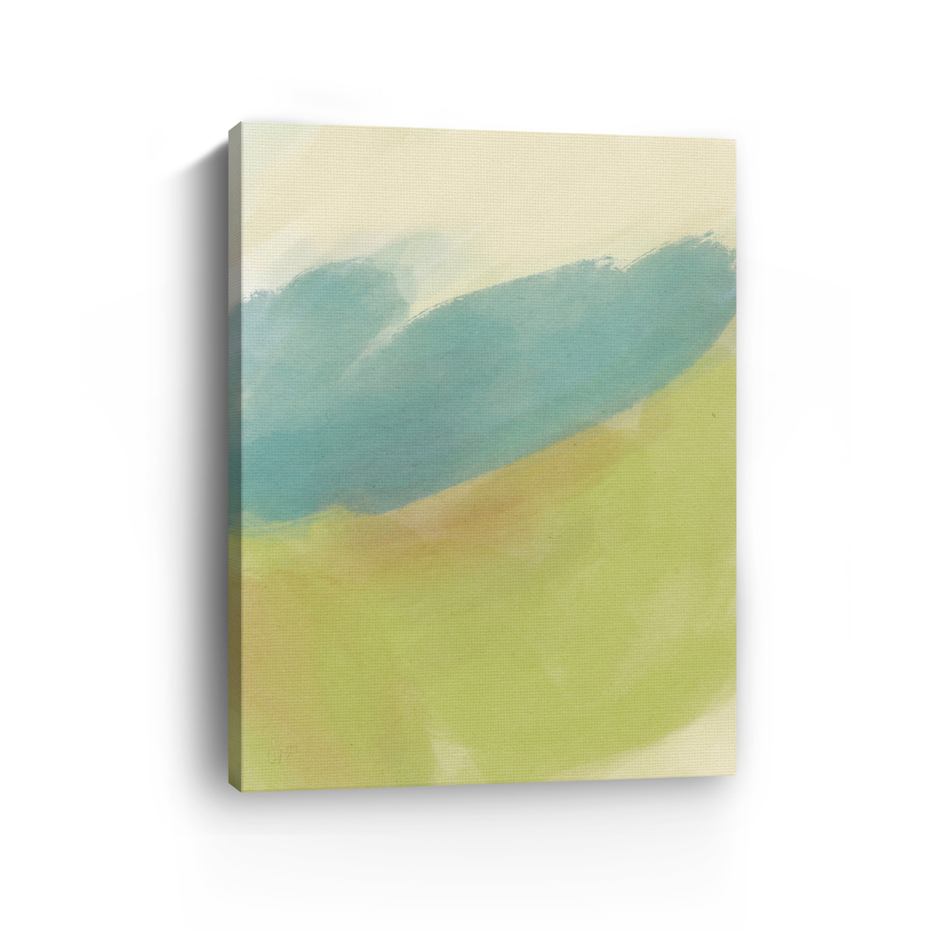 Green Meadow Canvas Giclee