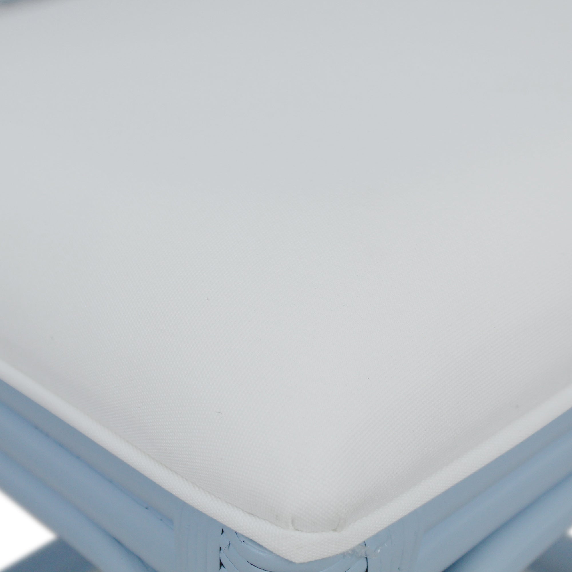 Chippendale Rattan Counter Stool Blue
