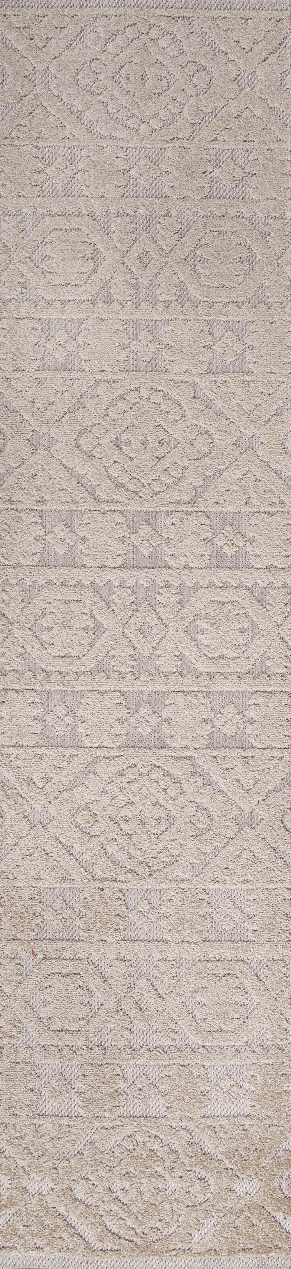 Citta High-Low Pile Mediterranean Tile Indoor/Outdoor Area Rug