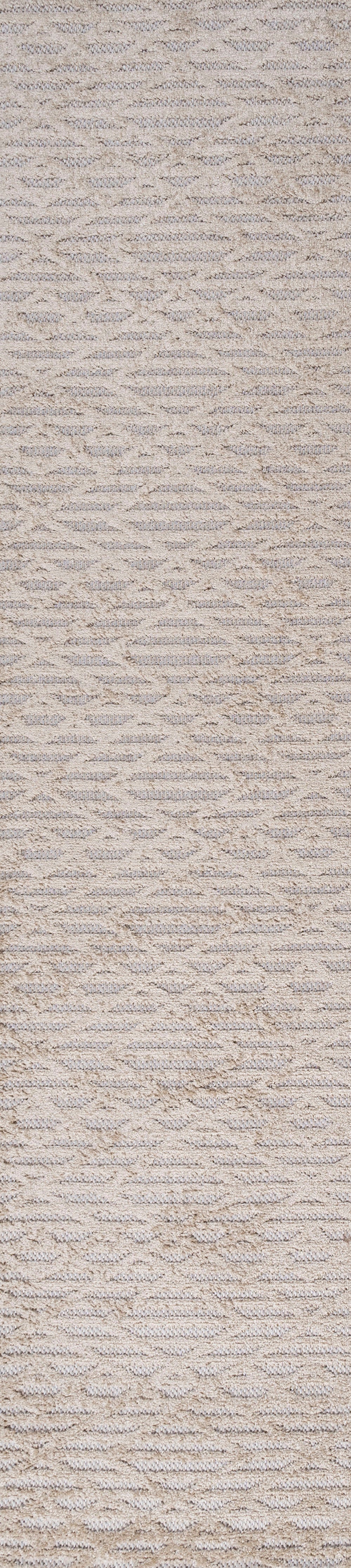 Ararat High-Low Pile Moroccan Diamond Modern  Indoor/Outdoor Area Rug