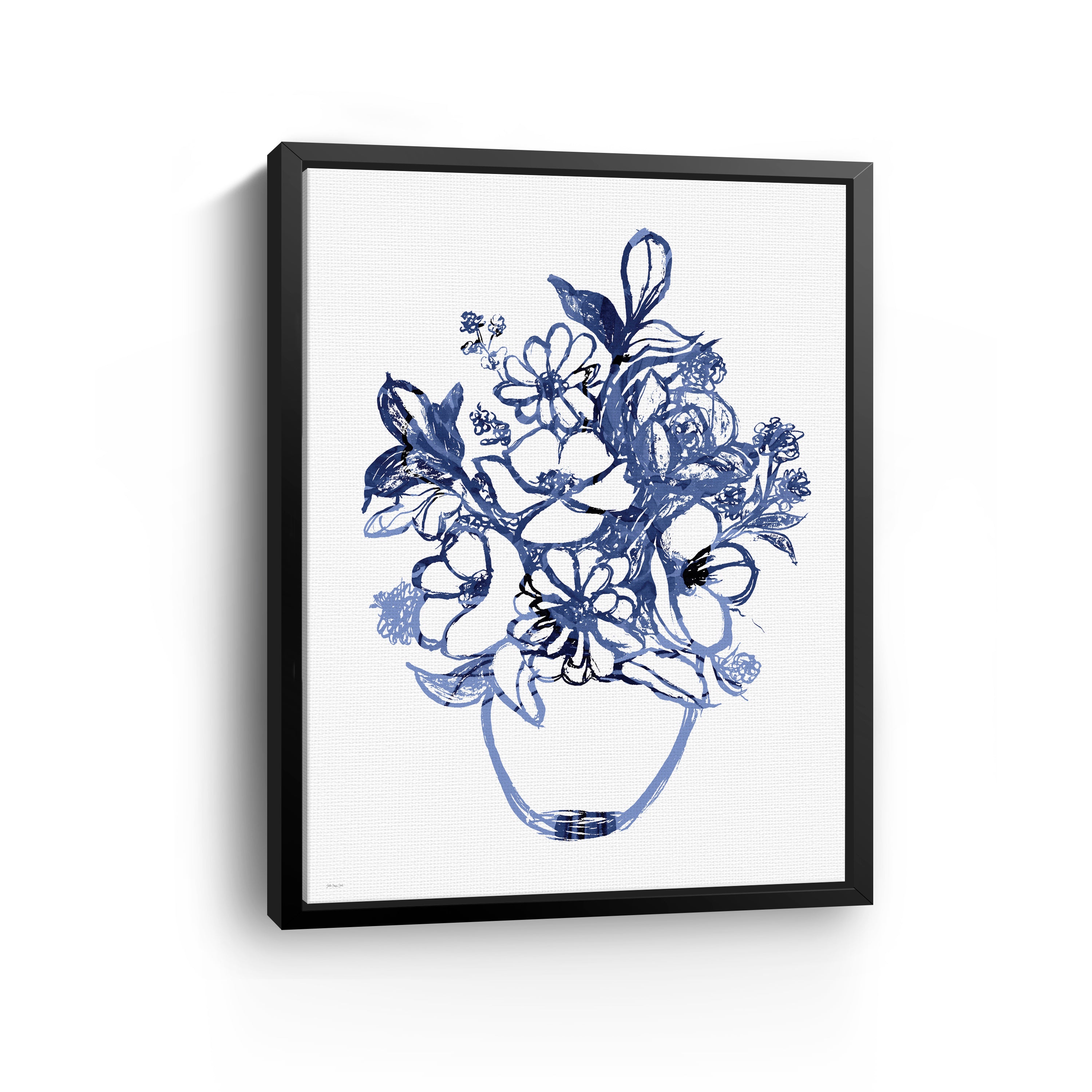 Blue For You Canvas Giclee