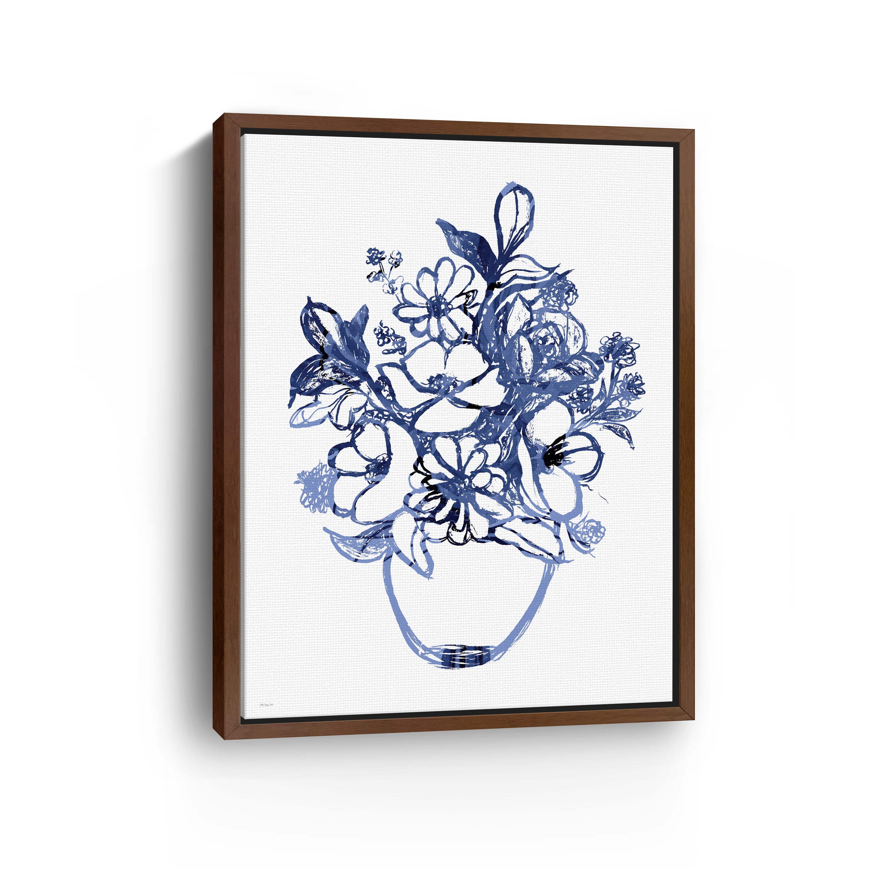 Blue For You Canvas Giclee