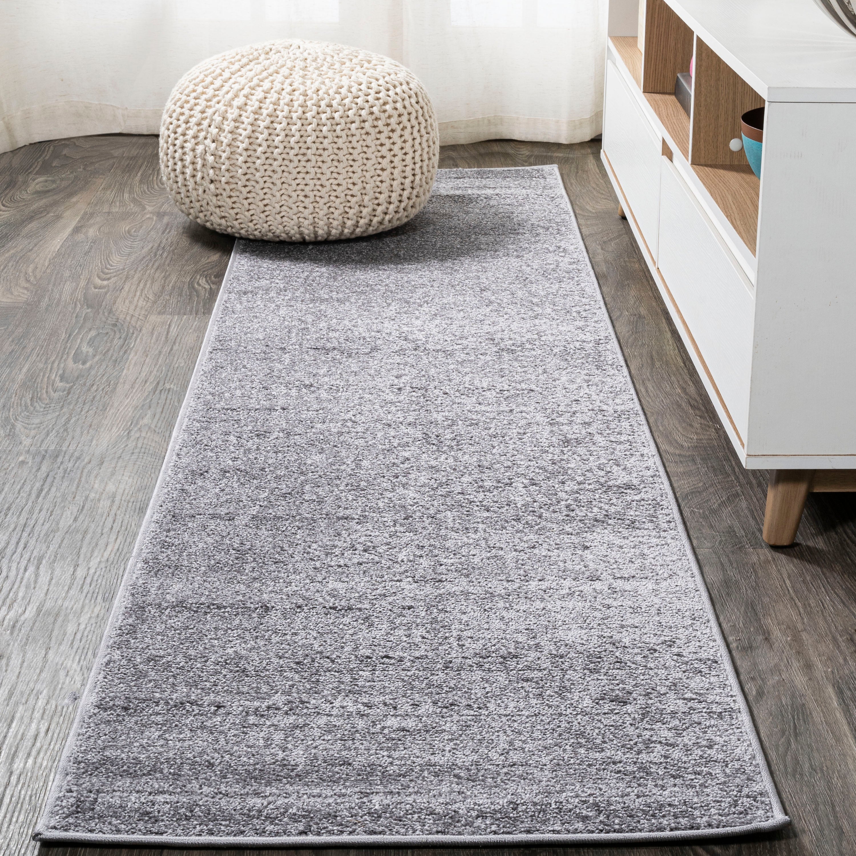 Haze Solid Low-Pile Area Rug