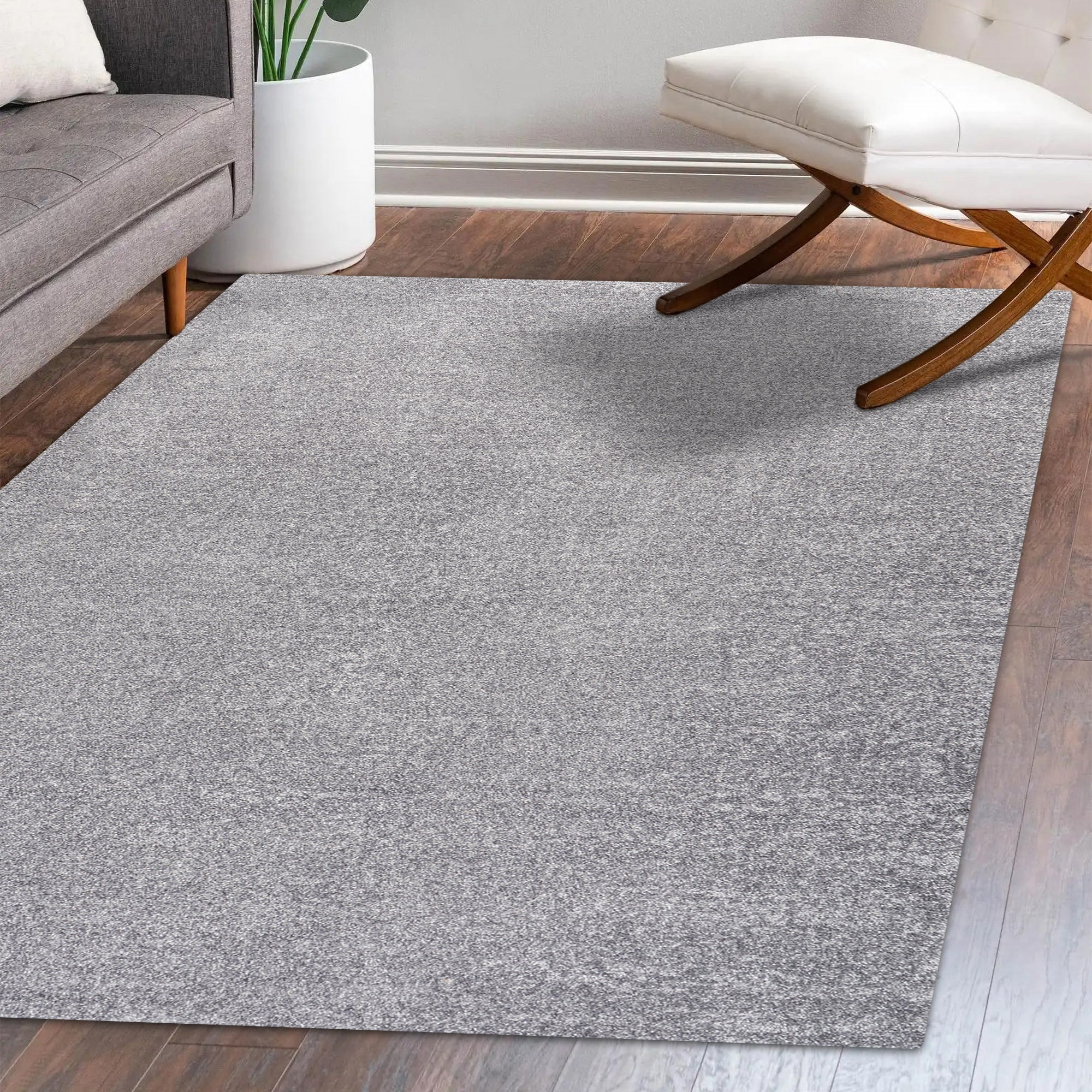 Haze Solid Low-Pile Area Rug