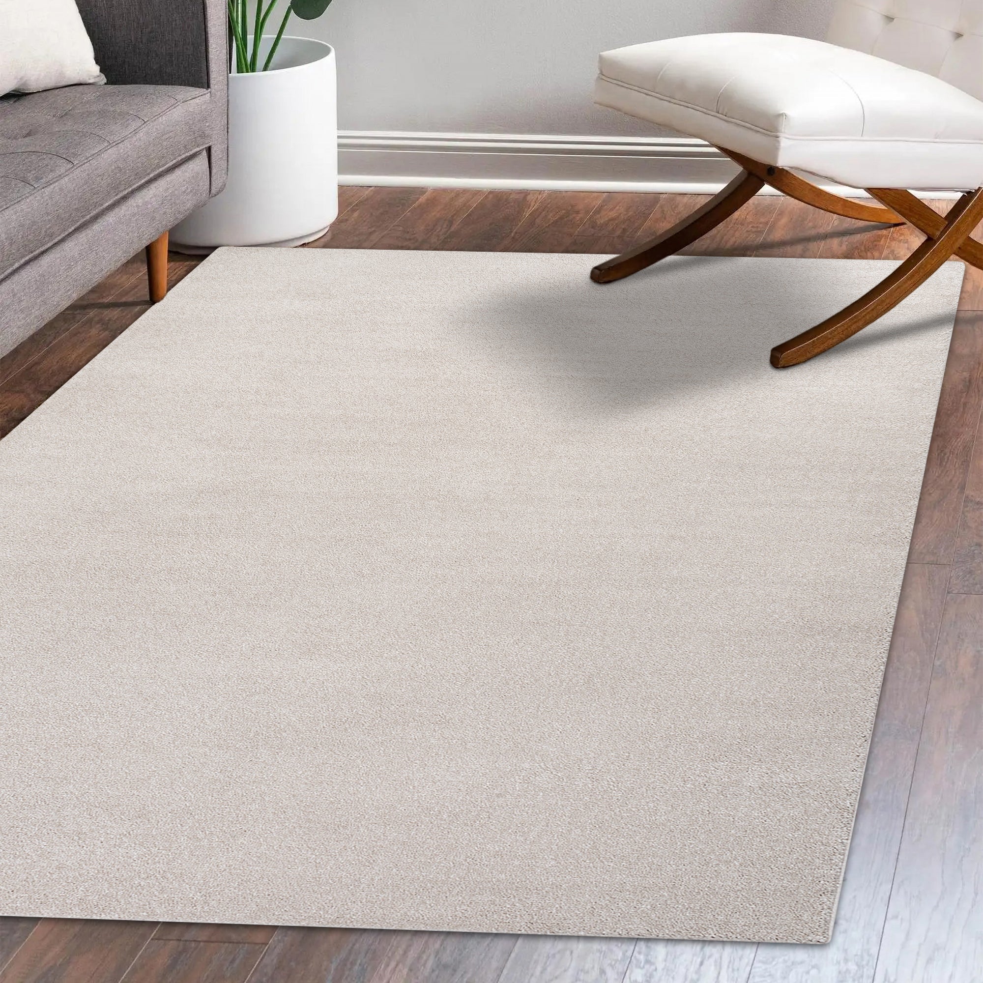 Haze Solid Low-Pile Area Rug
