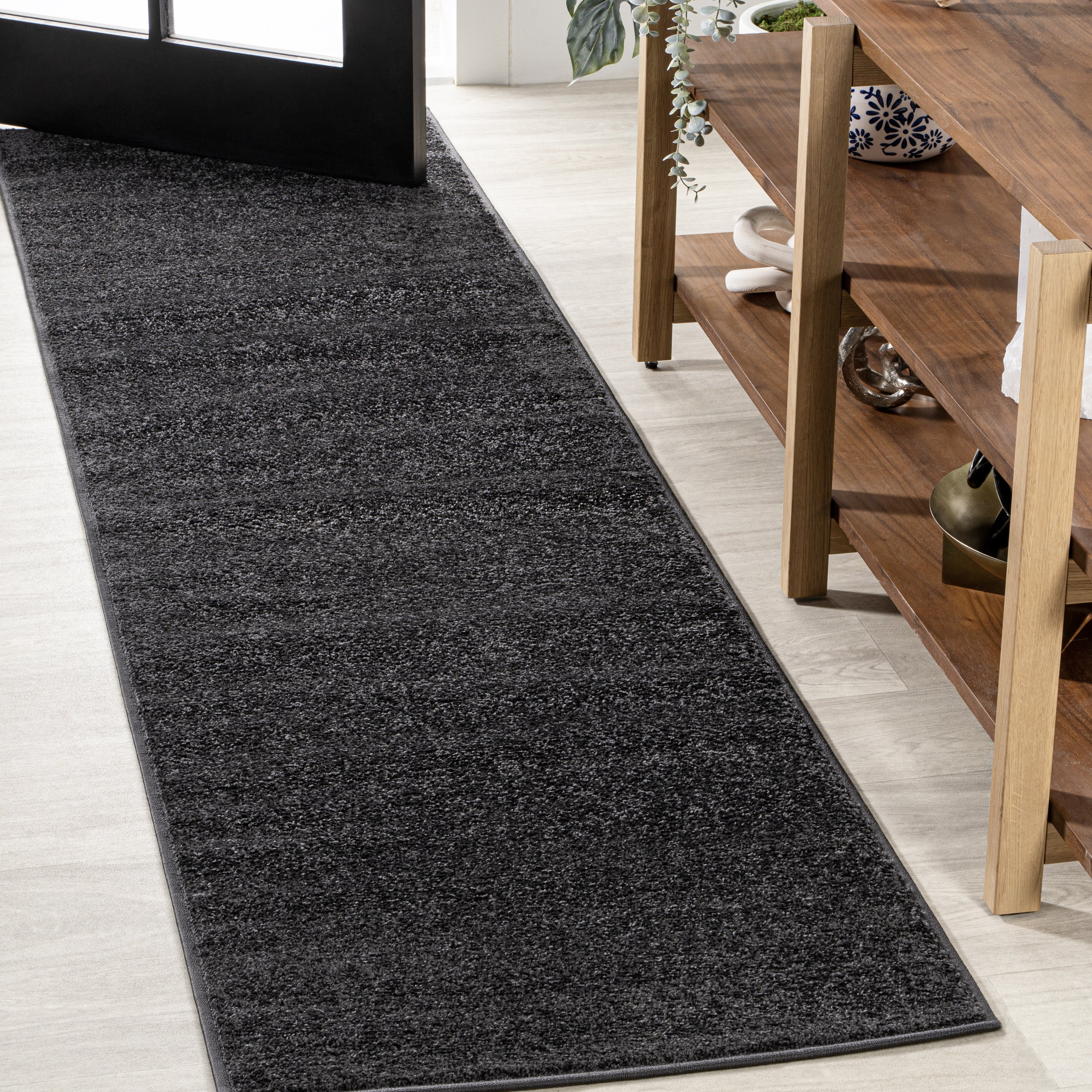 Haze Solid Low-Pile Area Rug
