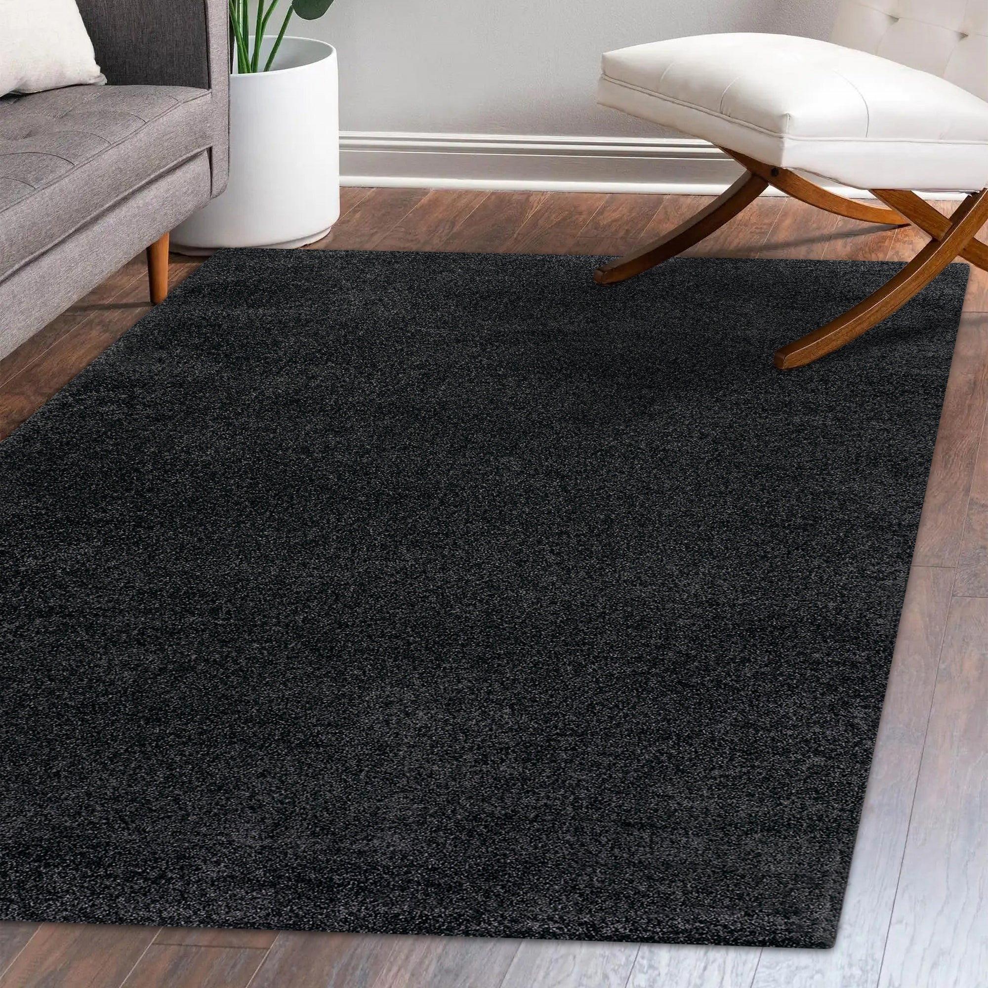 Haze Solid Low-Pile Area Rug
