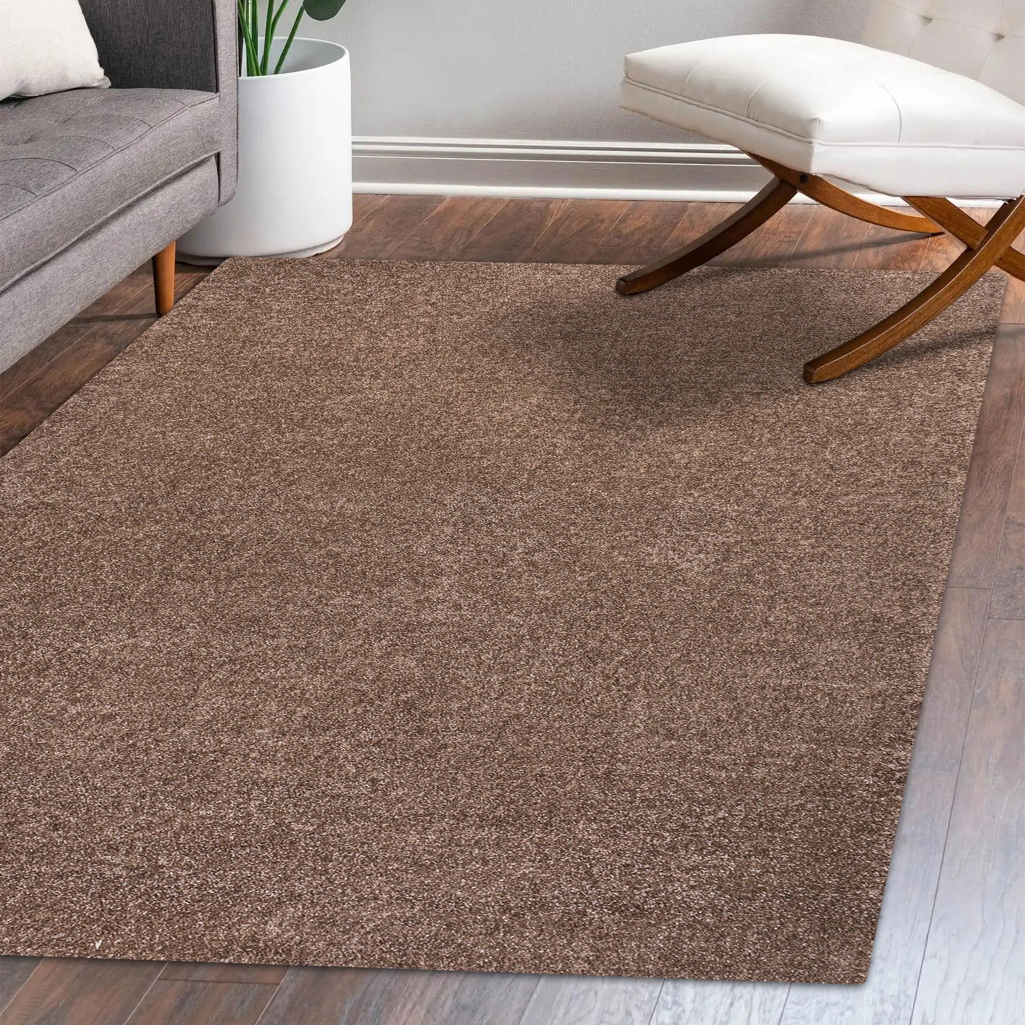 Haze Solid Low-Pile Area Rug