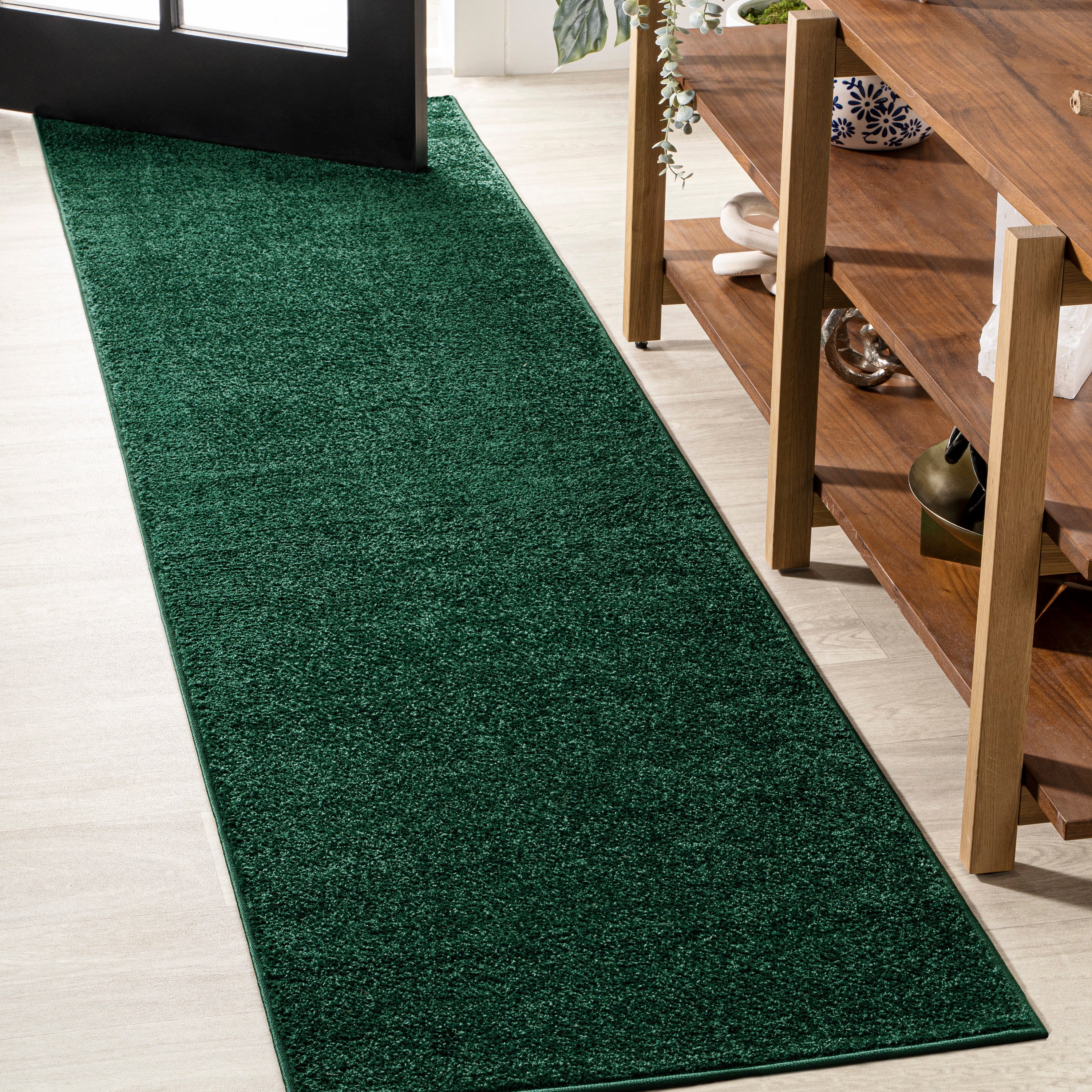 Haze Solid Low-Pile Area Rug