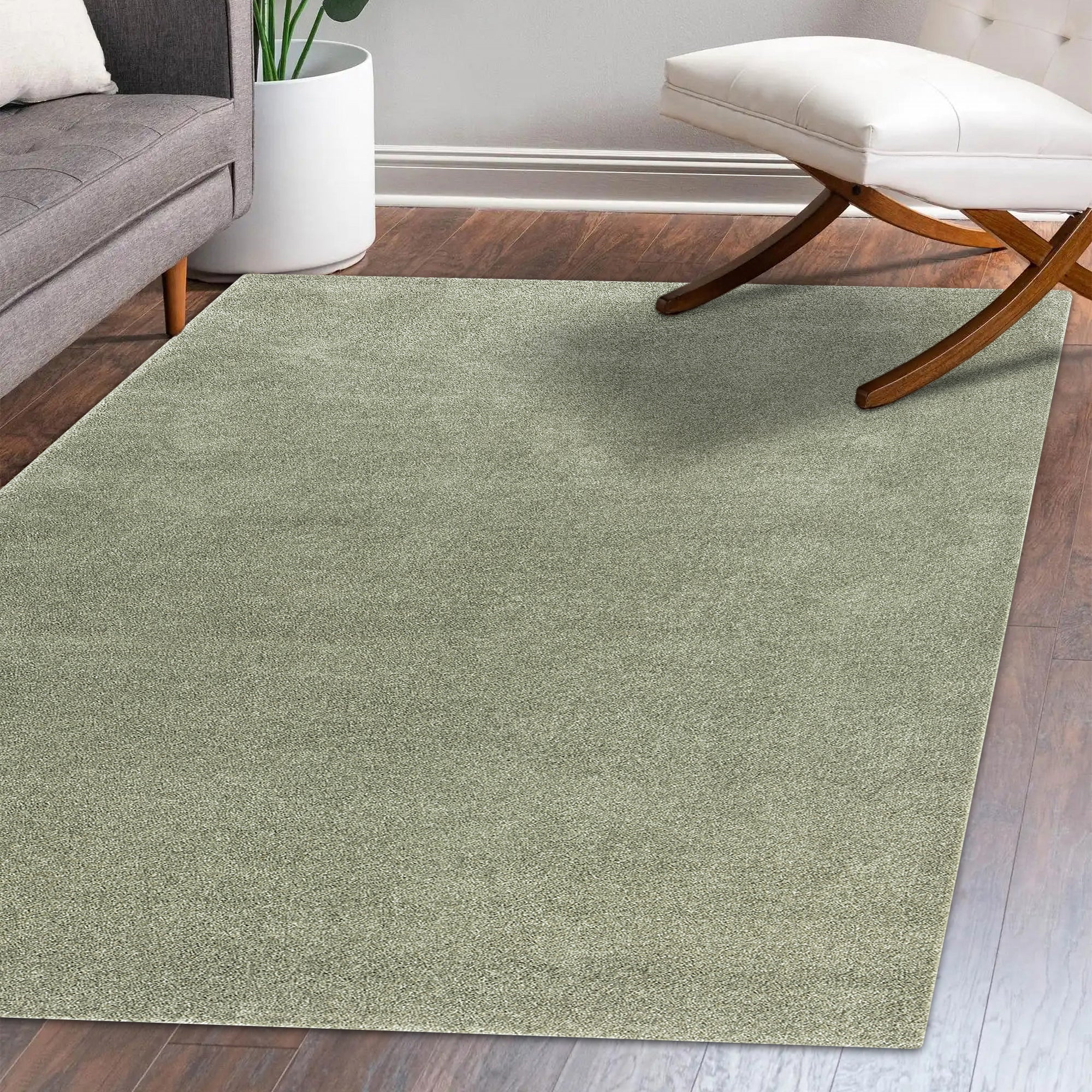 Haze Solid Low-Pile Area Rug