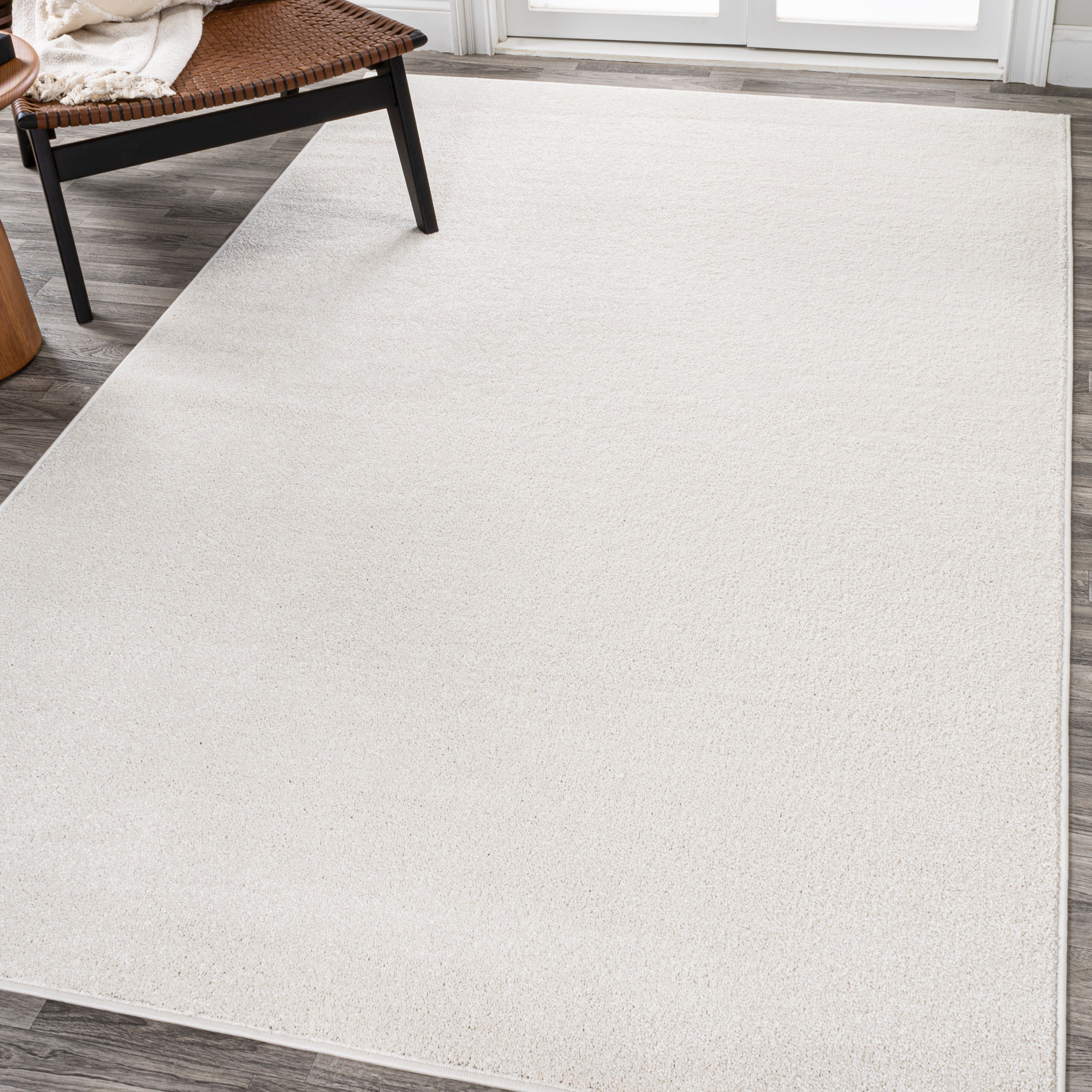 Haze Solid Low-Pile Area Rug