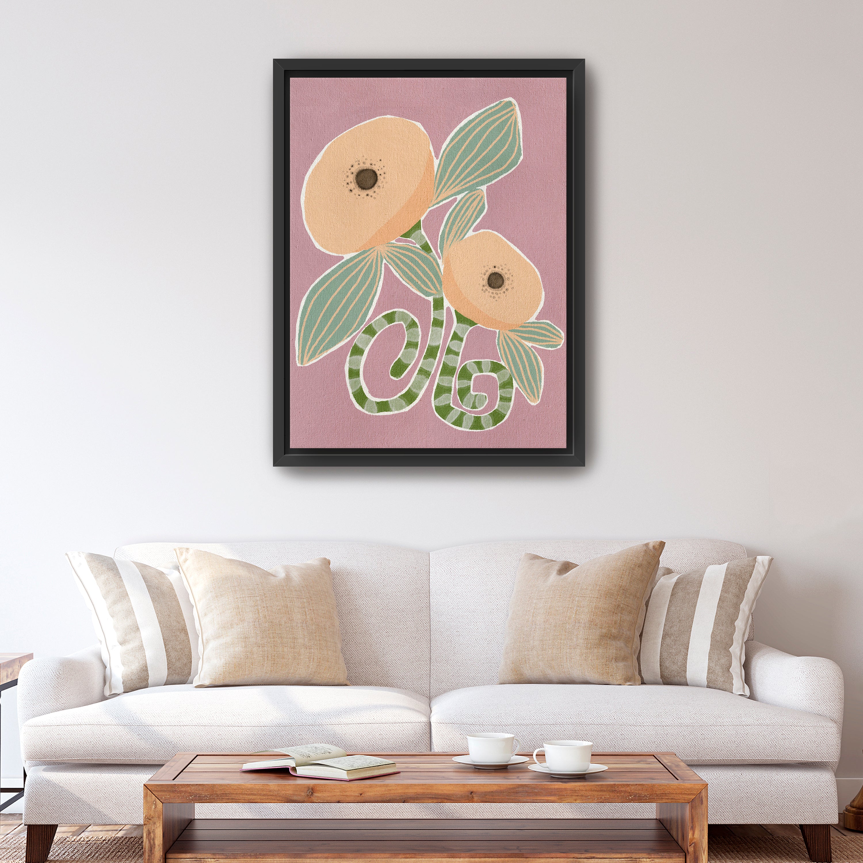 Delicate Bloom 14 Canvas Giclee