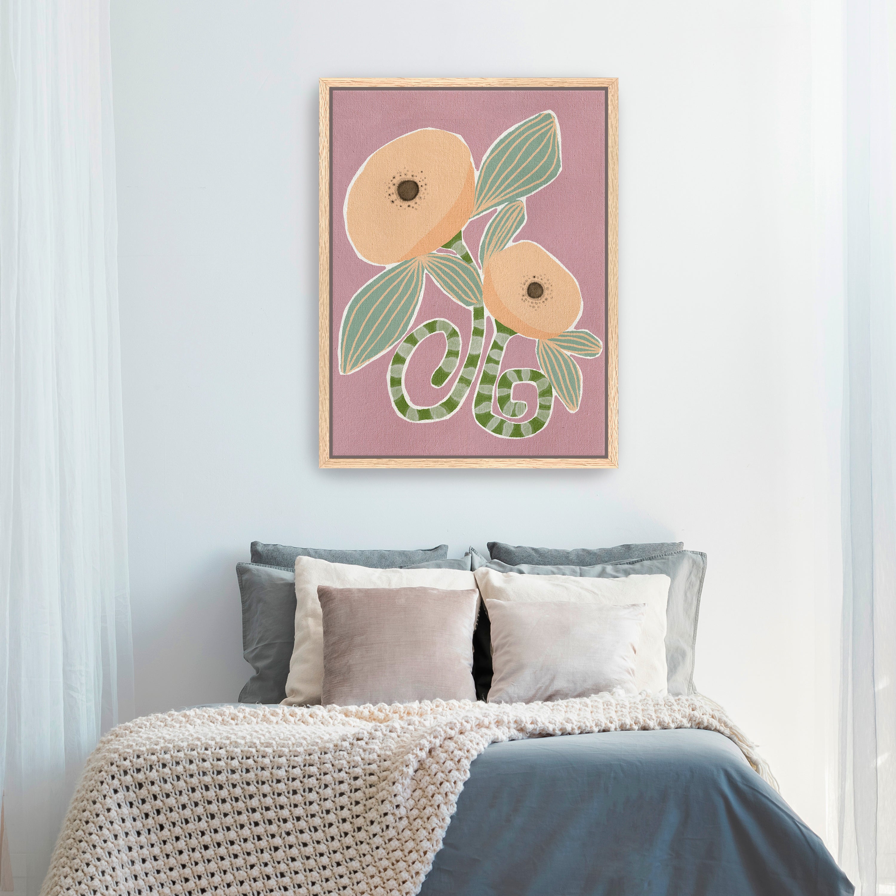 Delicate Bloom 14 Canvas Giclee