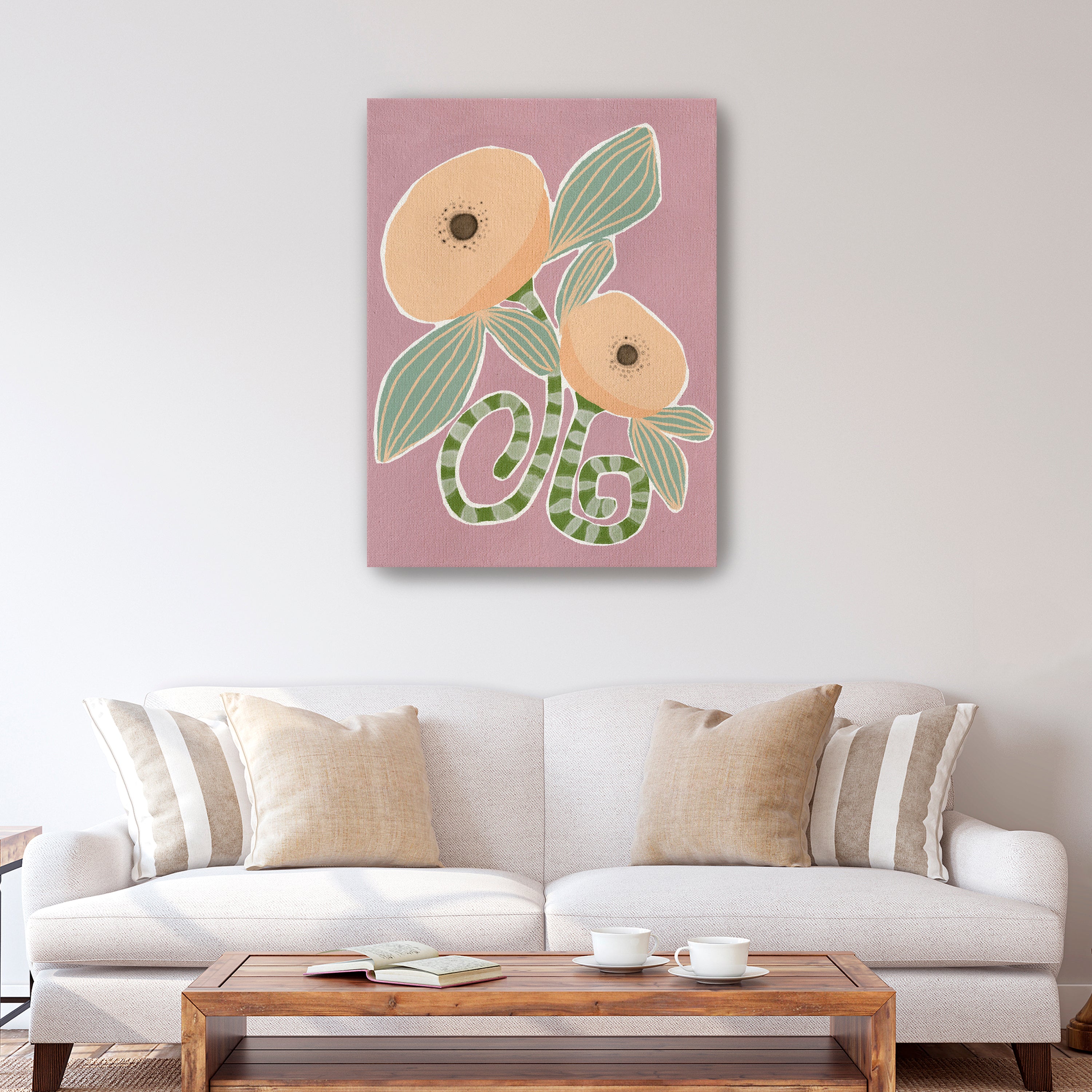 Delicate Bloom 14 Canvas Giclee