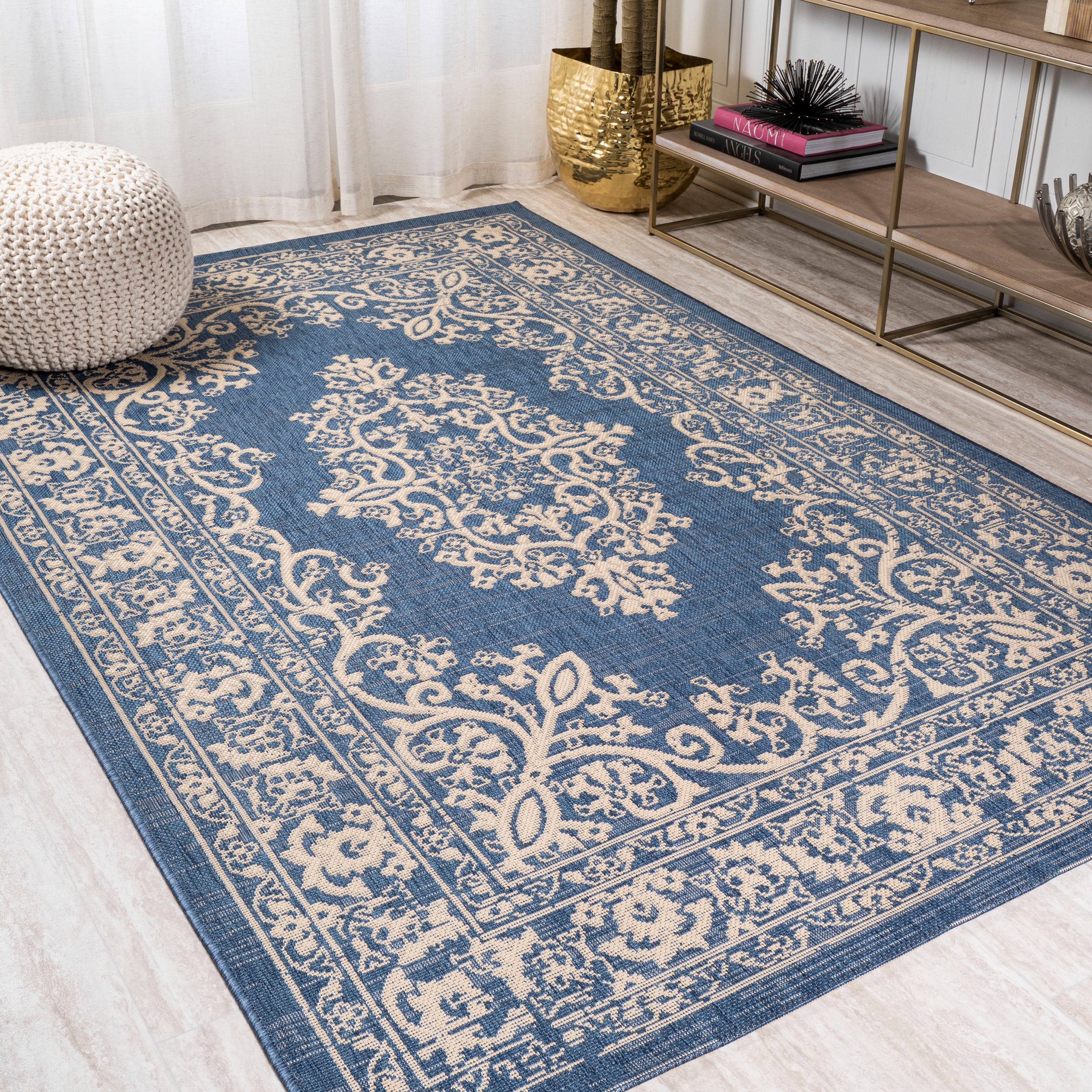 Galon Filigree Indoor/Outdoor Area Rug