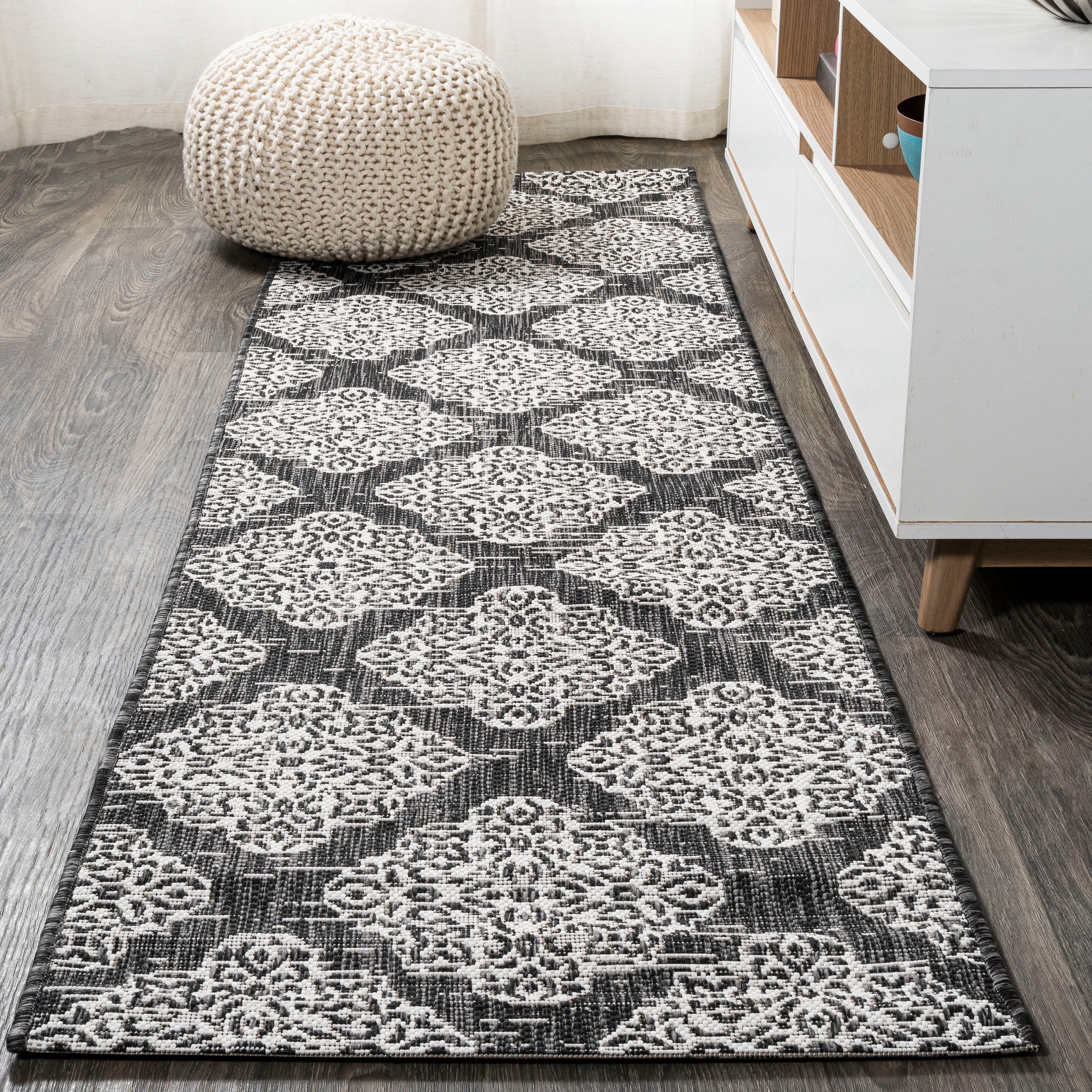 Tuscany Ornate Medallions Indoor/Outdoor Area Rug