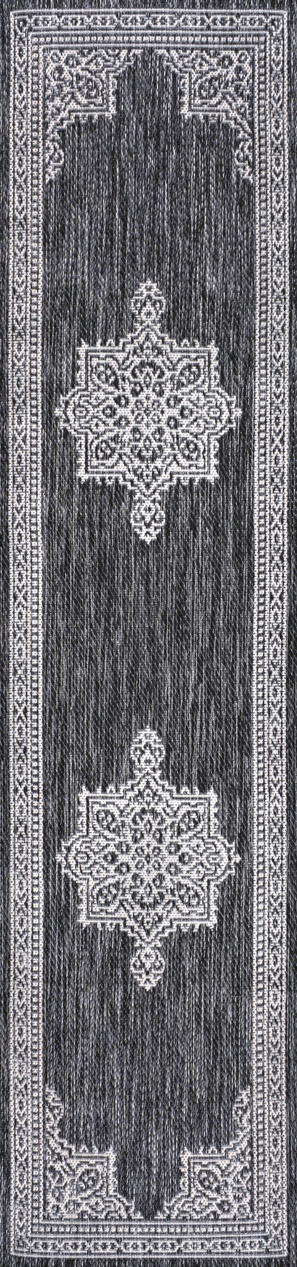 Arden Vintage Casual Medallion Indoor/Outdoor Area Rug