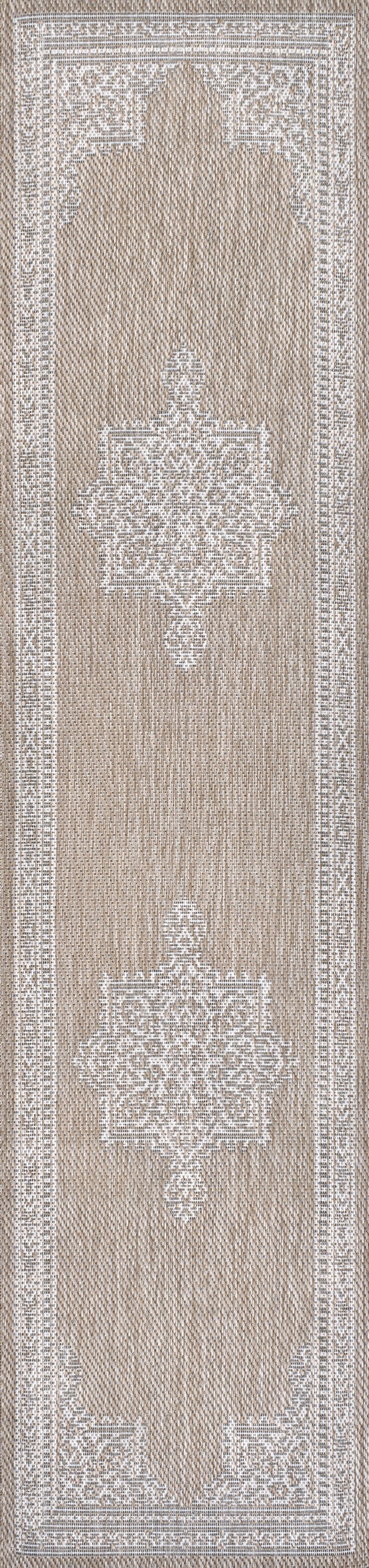 Arden Vintage Casual Medallion Indoor/Outdoor Area Rug