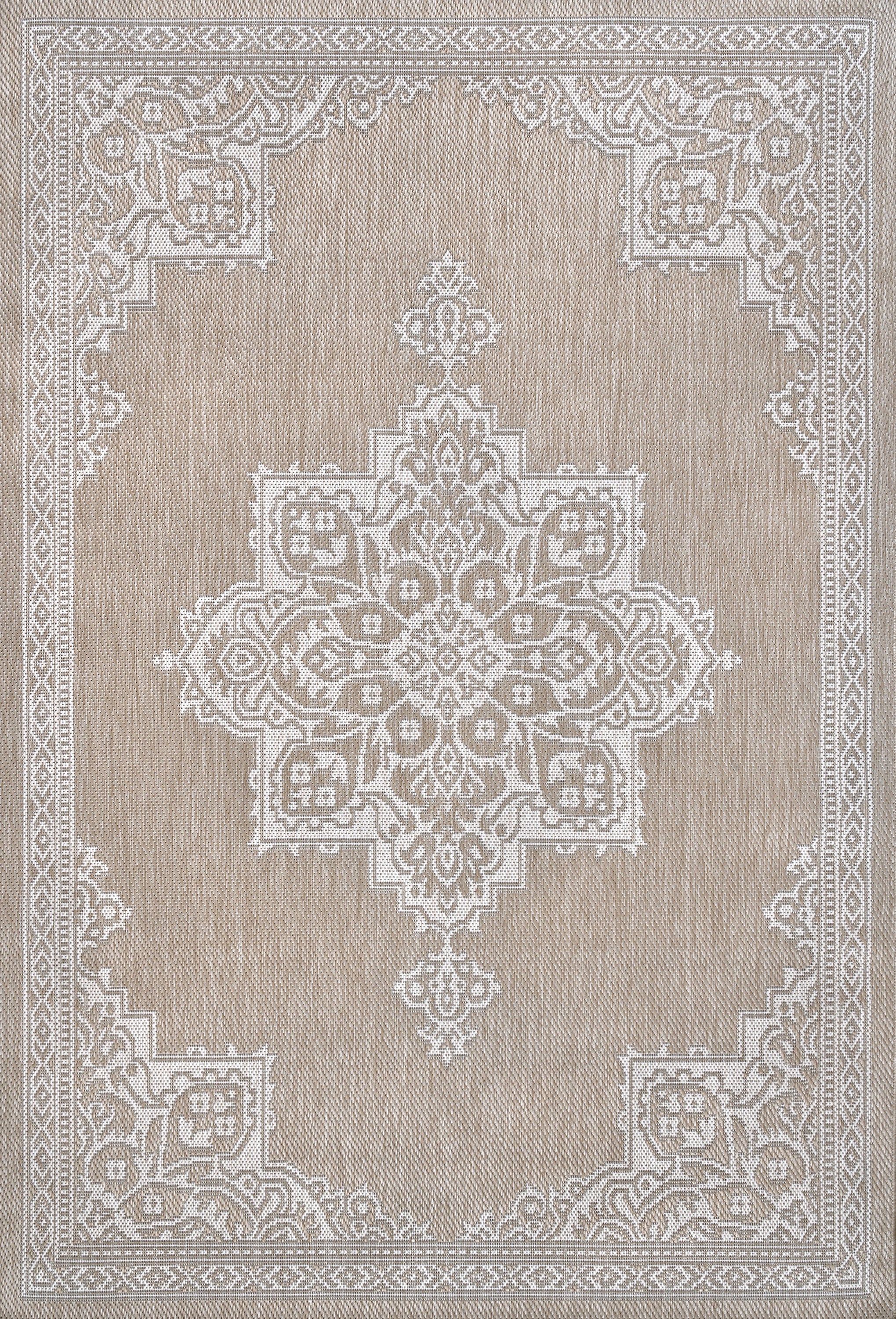 Arden Vintage Casual Medallion Indoor/Outdoor Area Rug