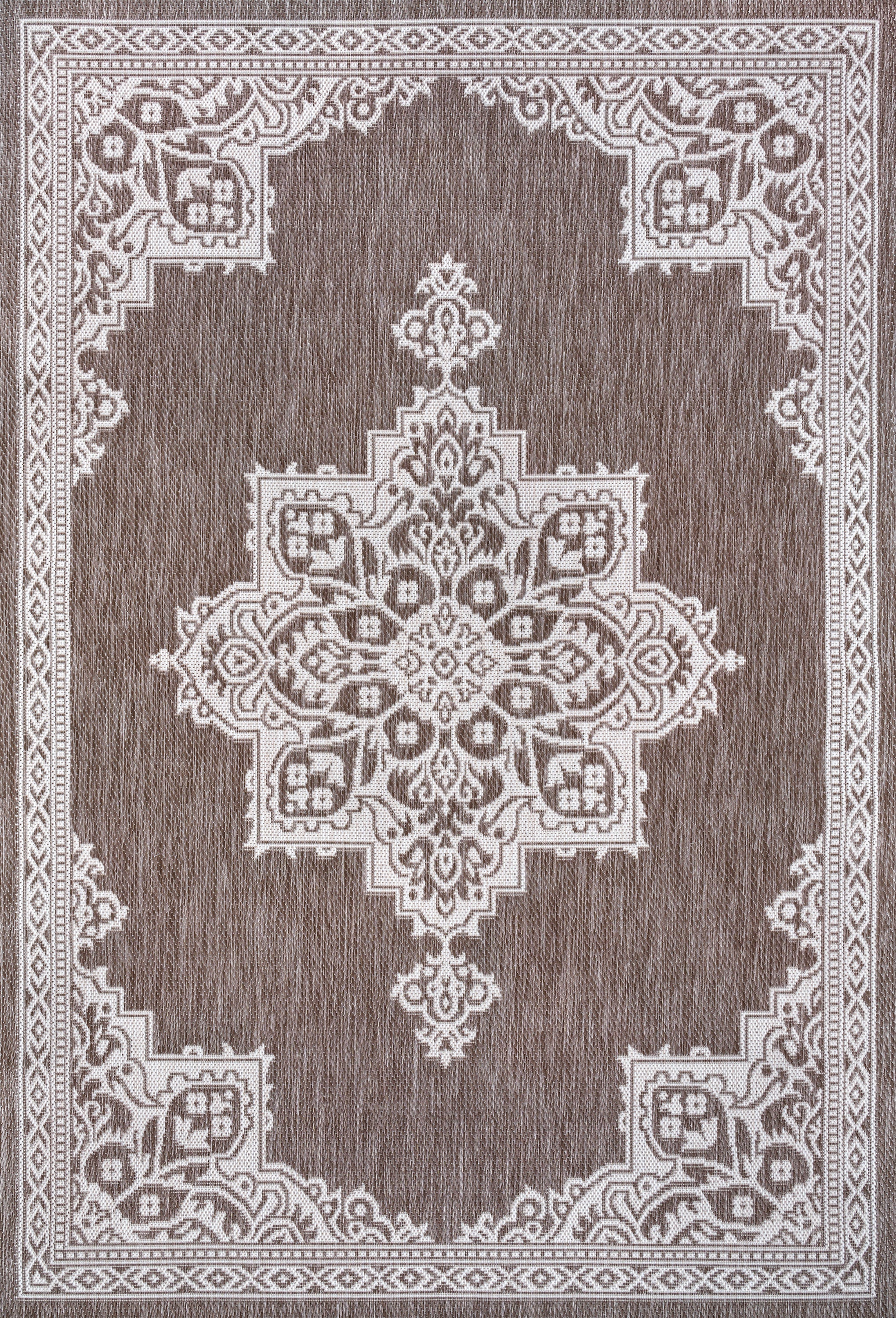 Arden Vintage Casual Medallion Indoor/Outdoor Area Rug