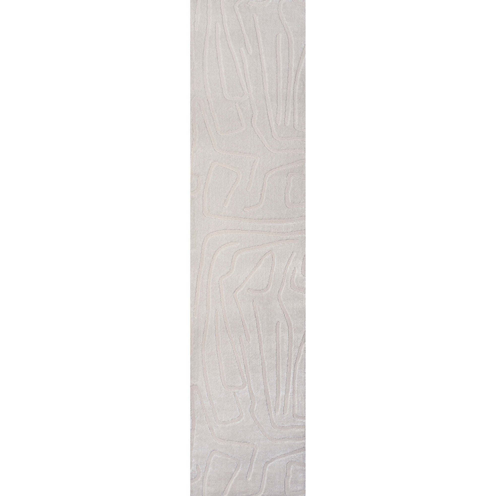 Alcina Modern Scandinavian Graphic Lines High-Low Area Rug