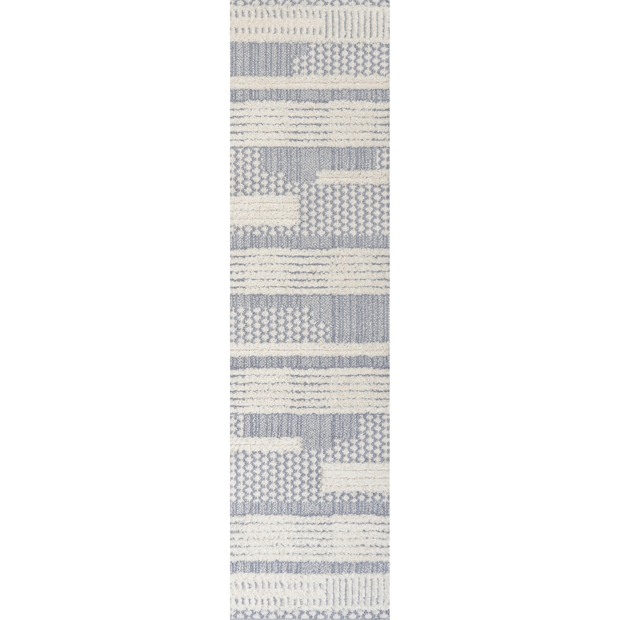 Kerstin Geometric High-Low Area Rug