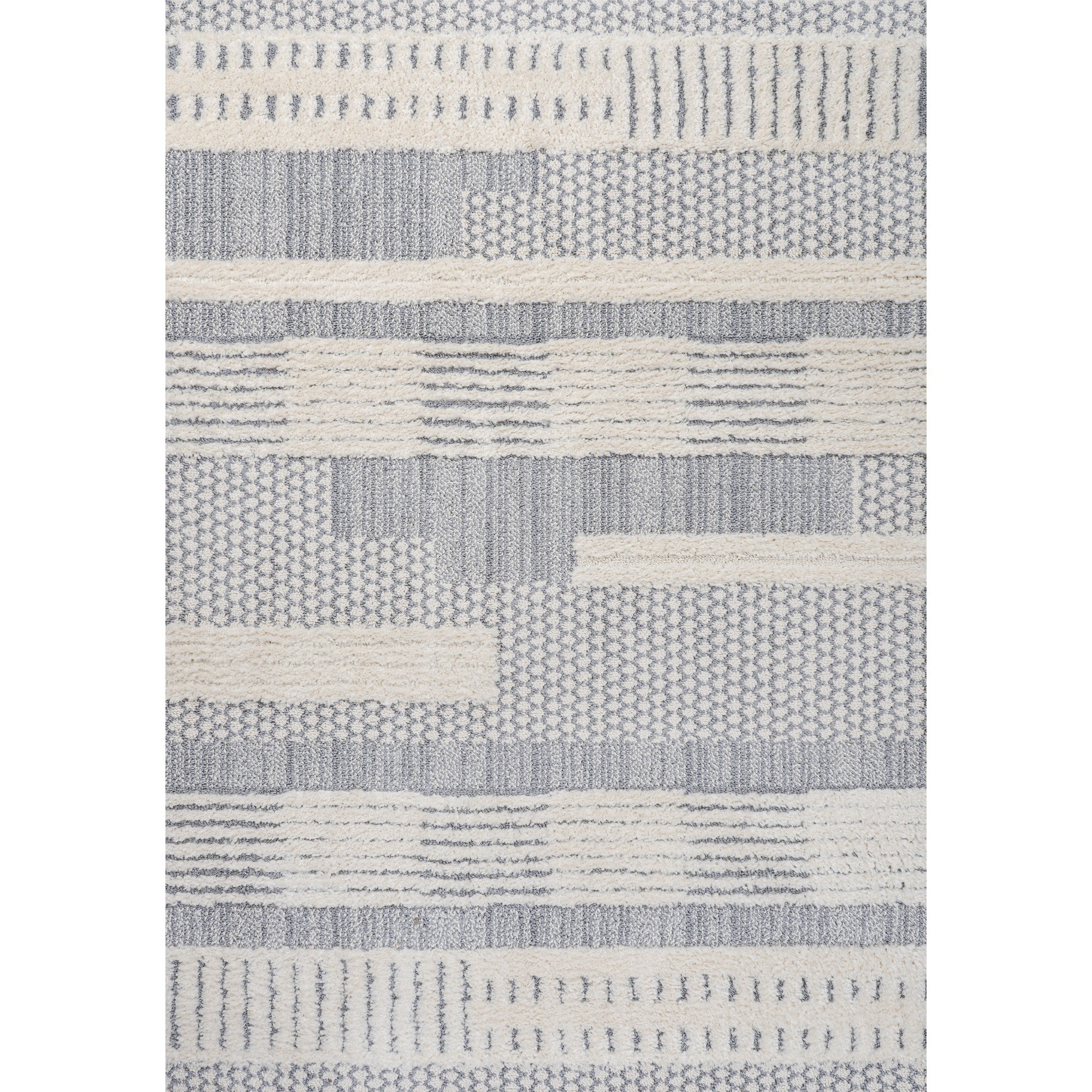 Kerstin Geometric High-Low Area Rug