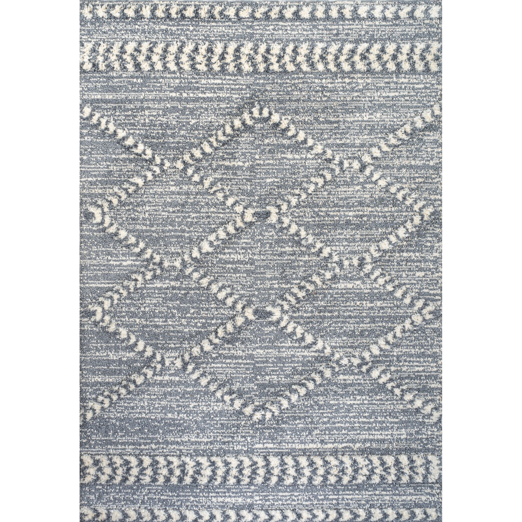 Sofie Moroccan Trellis High-Low Area Rug