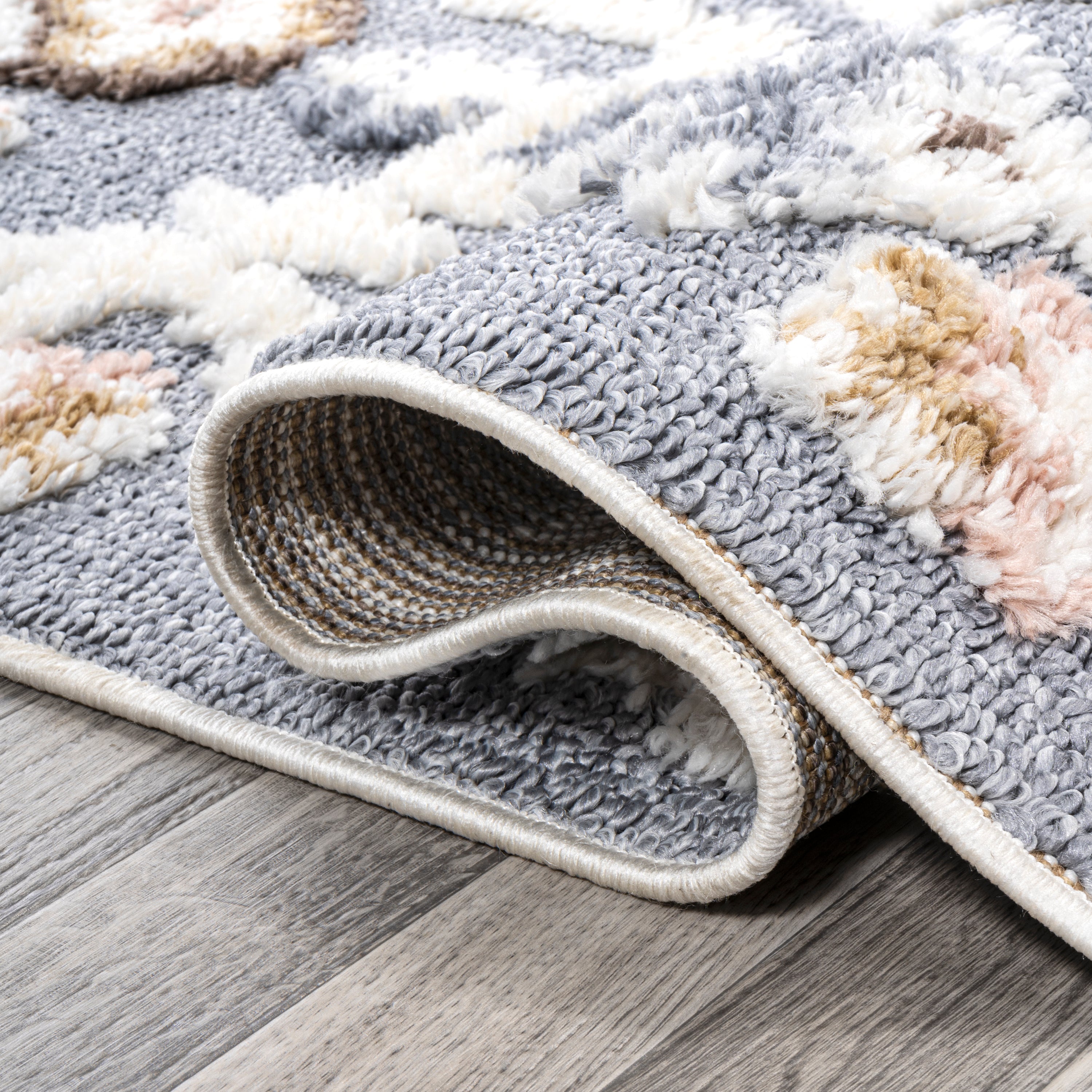 Aziza Persian Medallion High-Low Rug