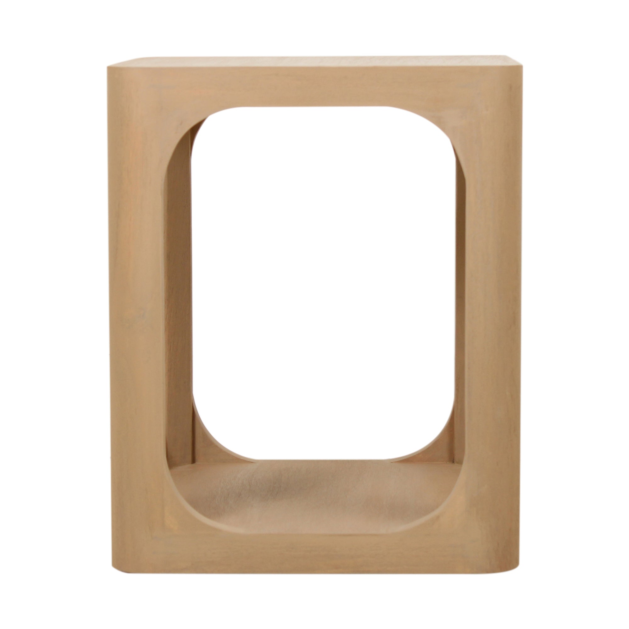 Veronica 18"W Mango Wood Side Table