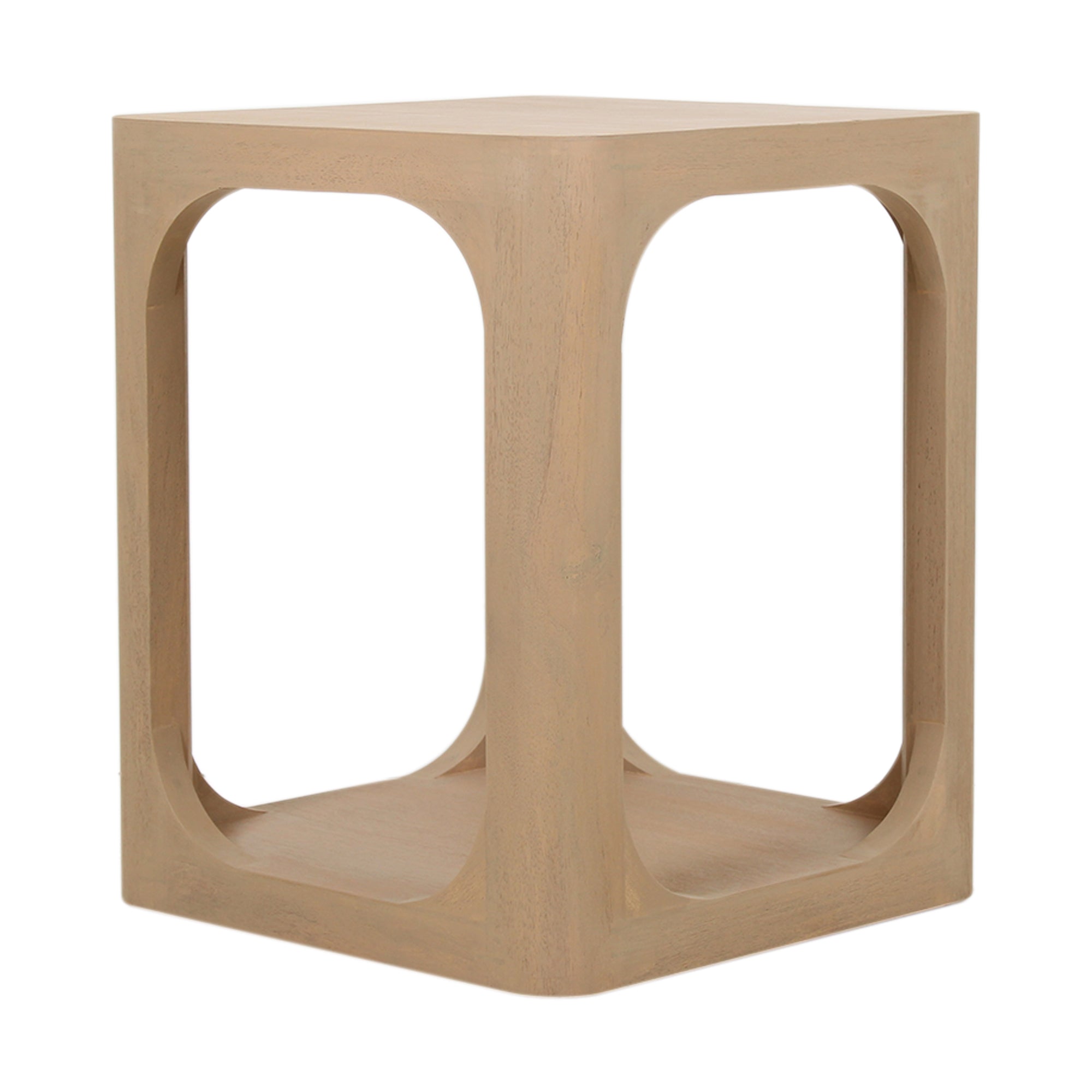 Veronica 18"W Mango Wood Side Table