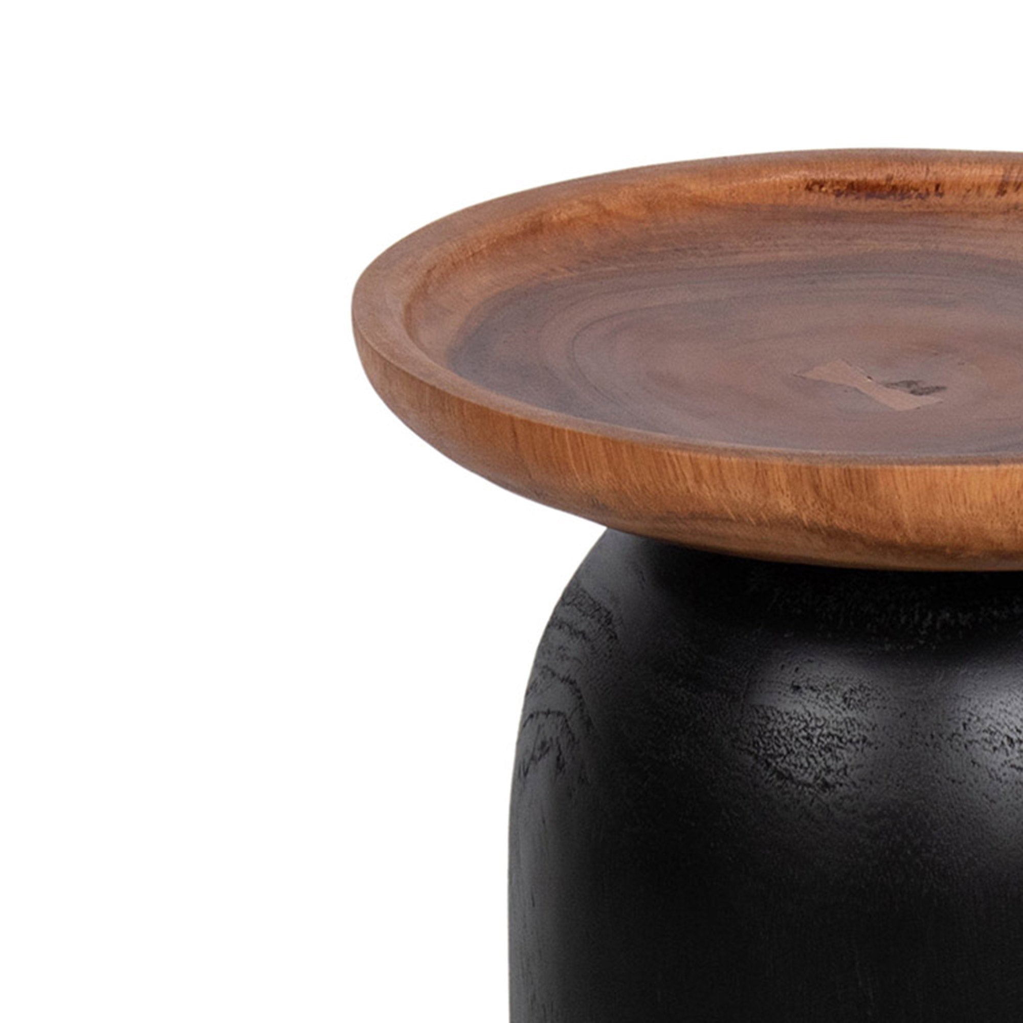 Makoa Pedestal Side Table