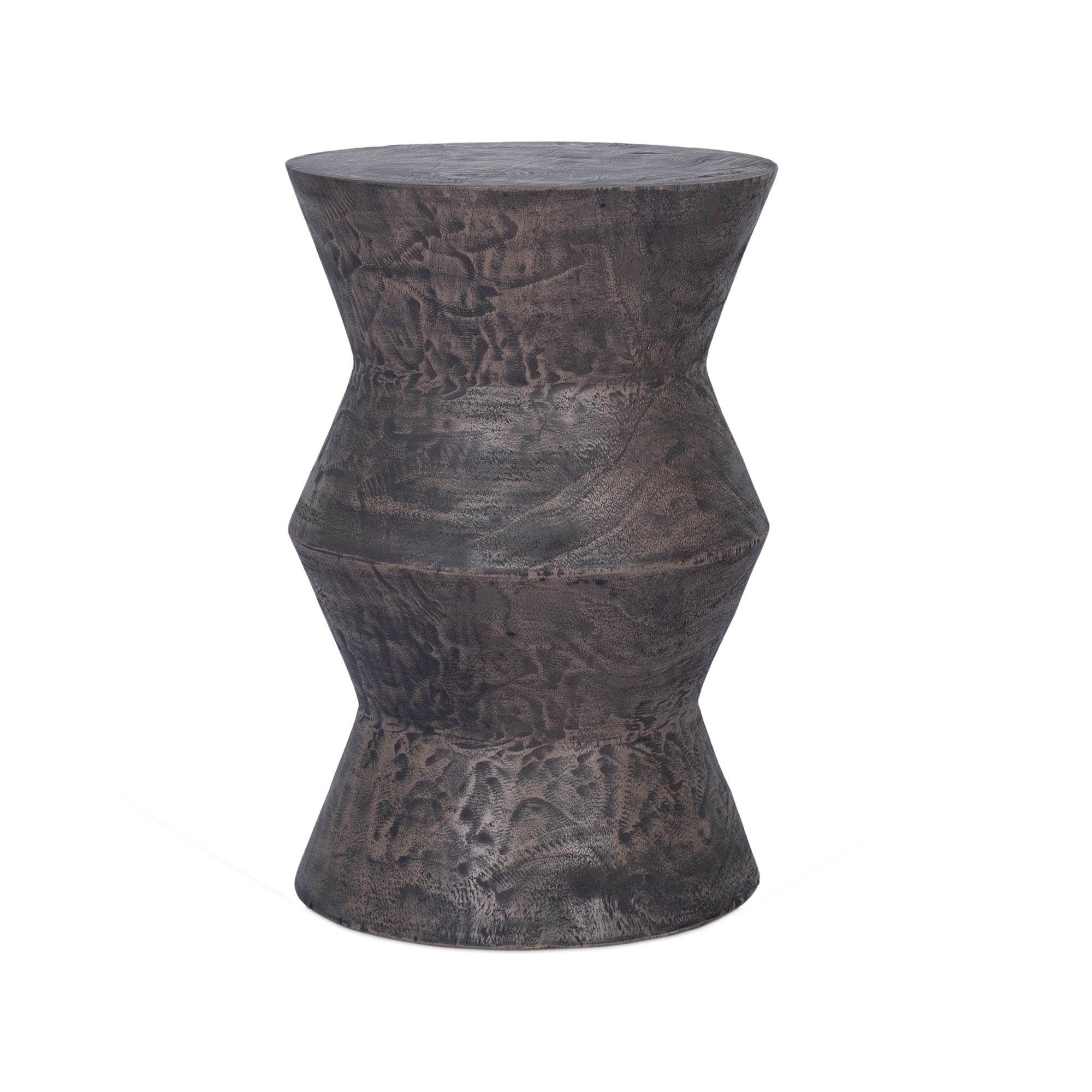 Ziggy Side Table, 18"H, Grey Wash