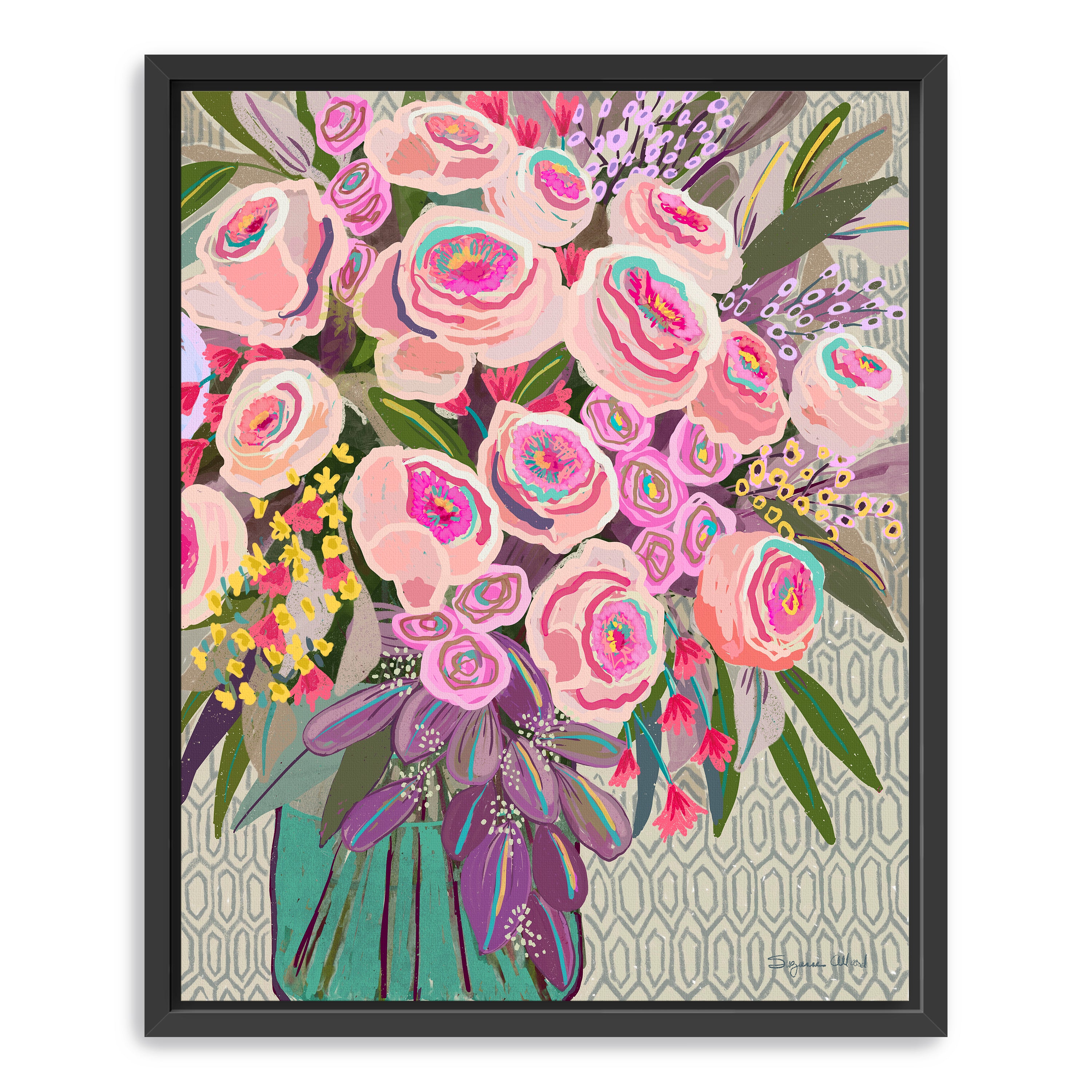 Roses For Everyone Canvas Giclee