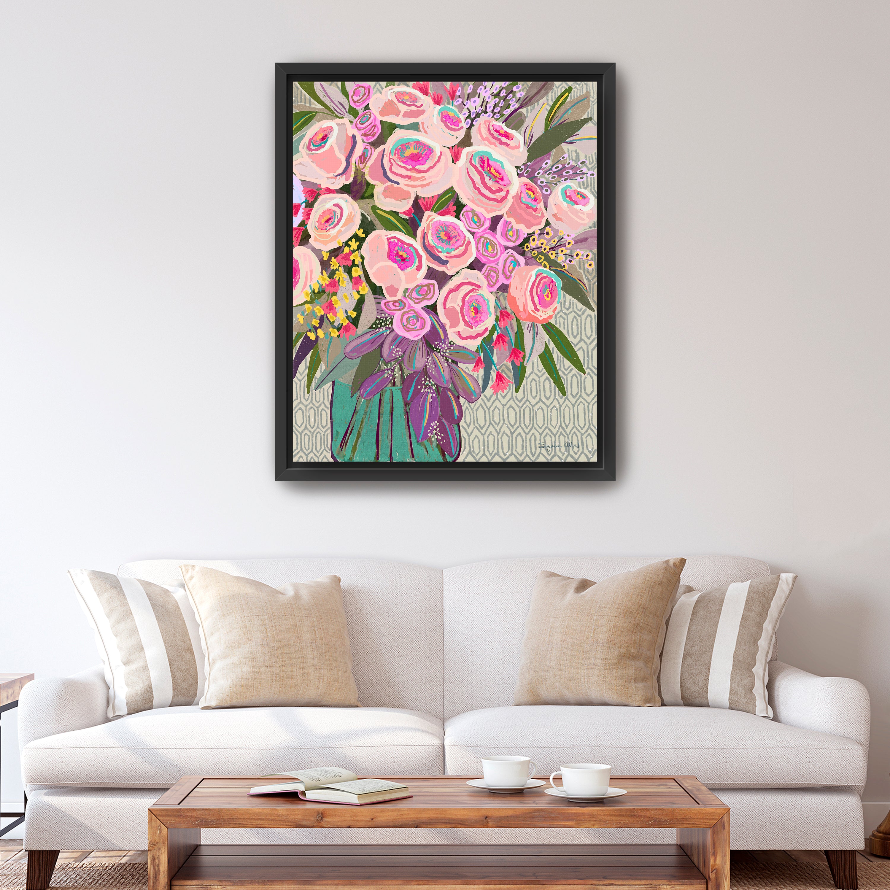 Roses For Everyone Canvas Giclee