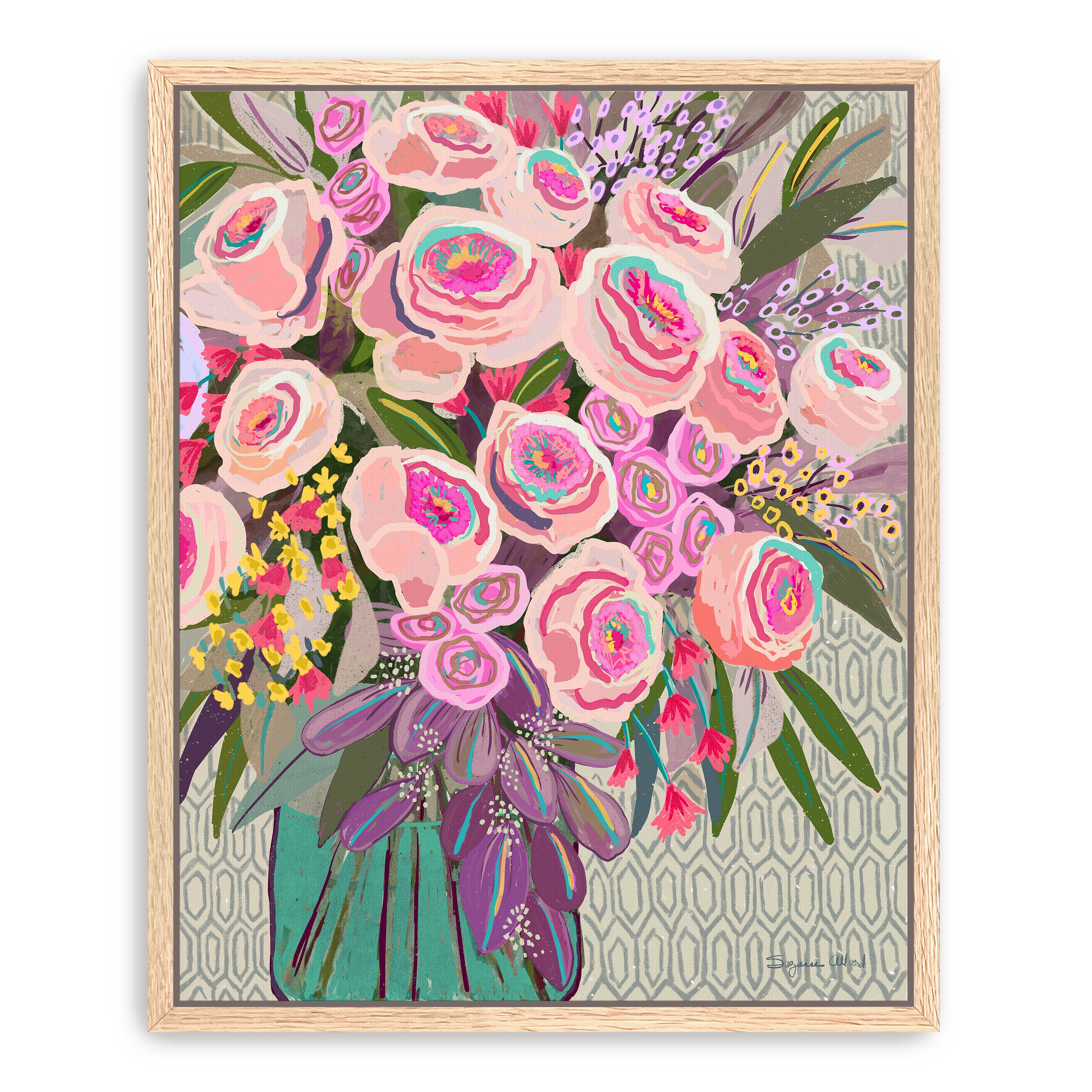 Roses For Everyone Canvas Giclee