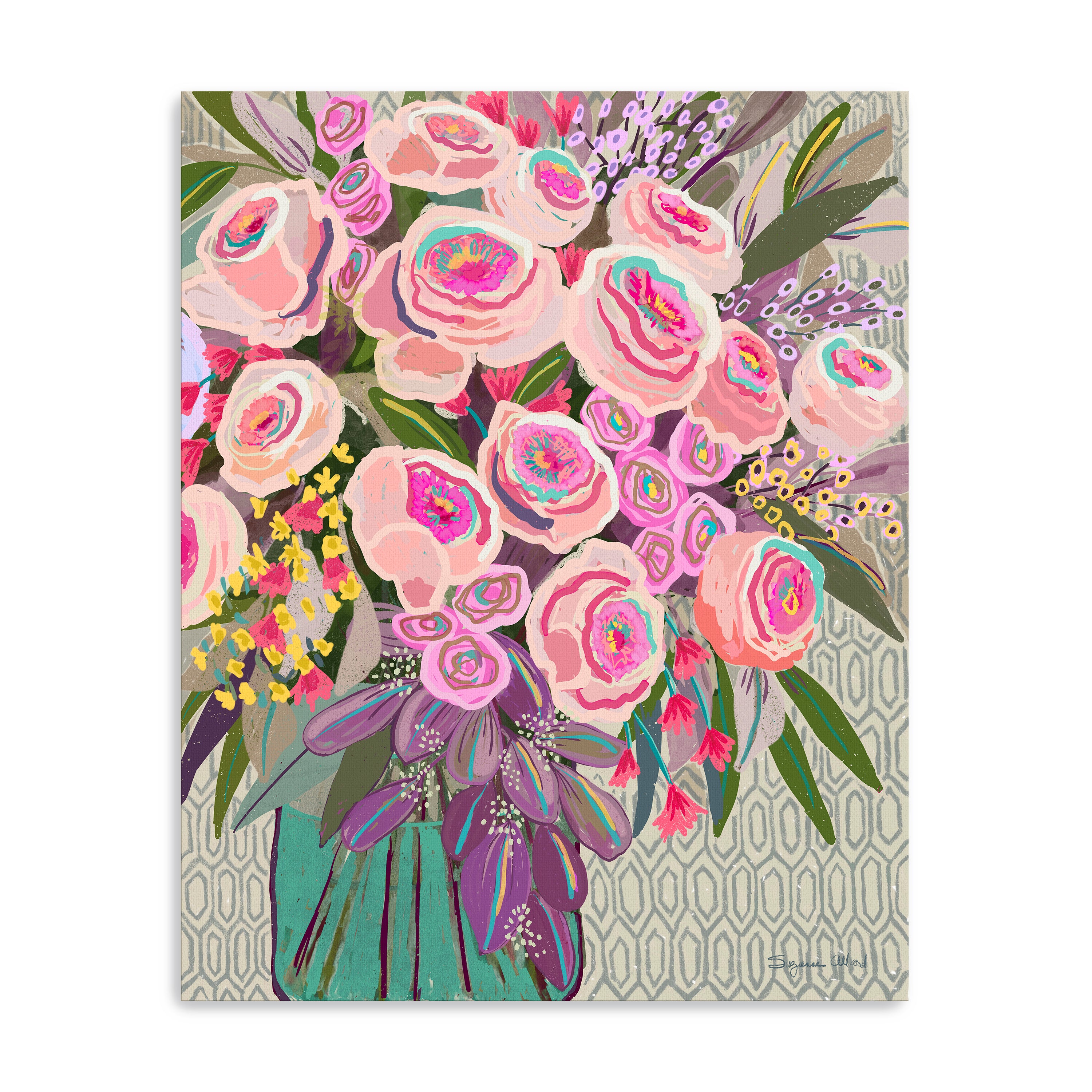 Roses For Everyone Canvas Giclee