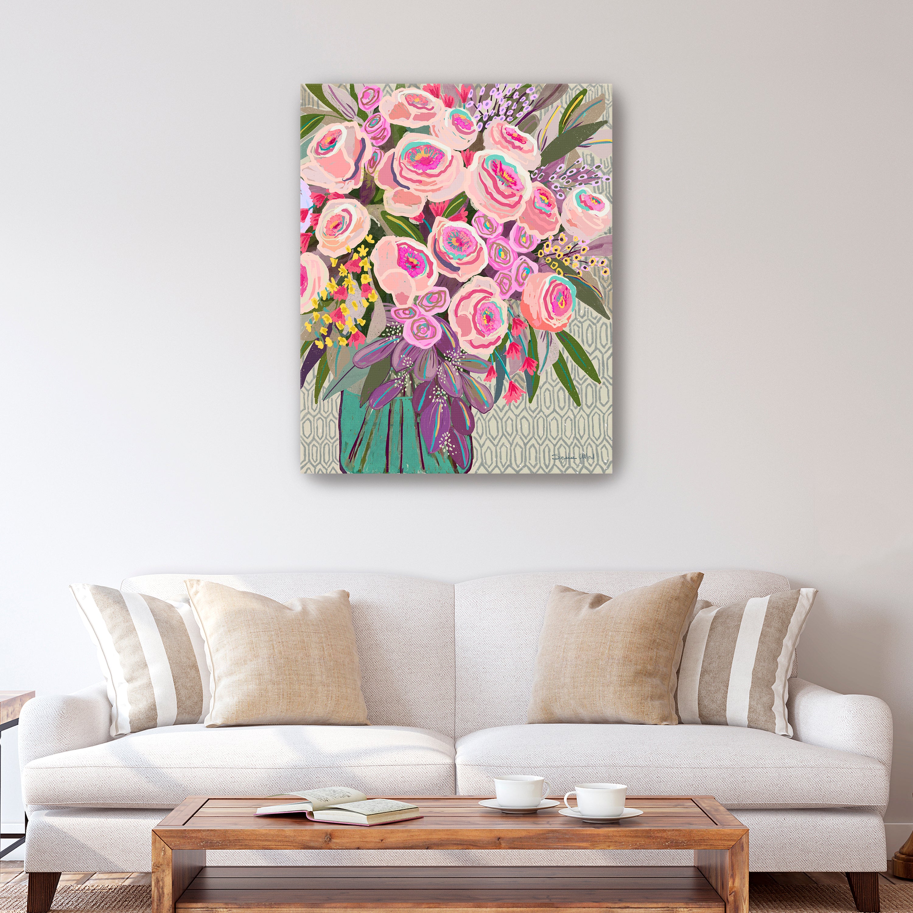 Roses For Everyone Canvas Giclee