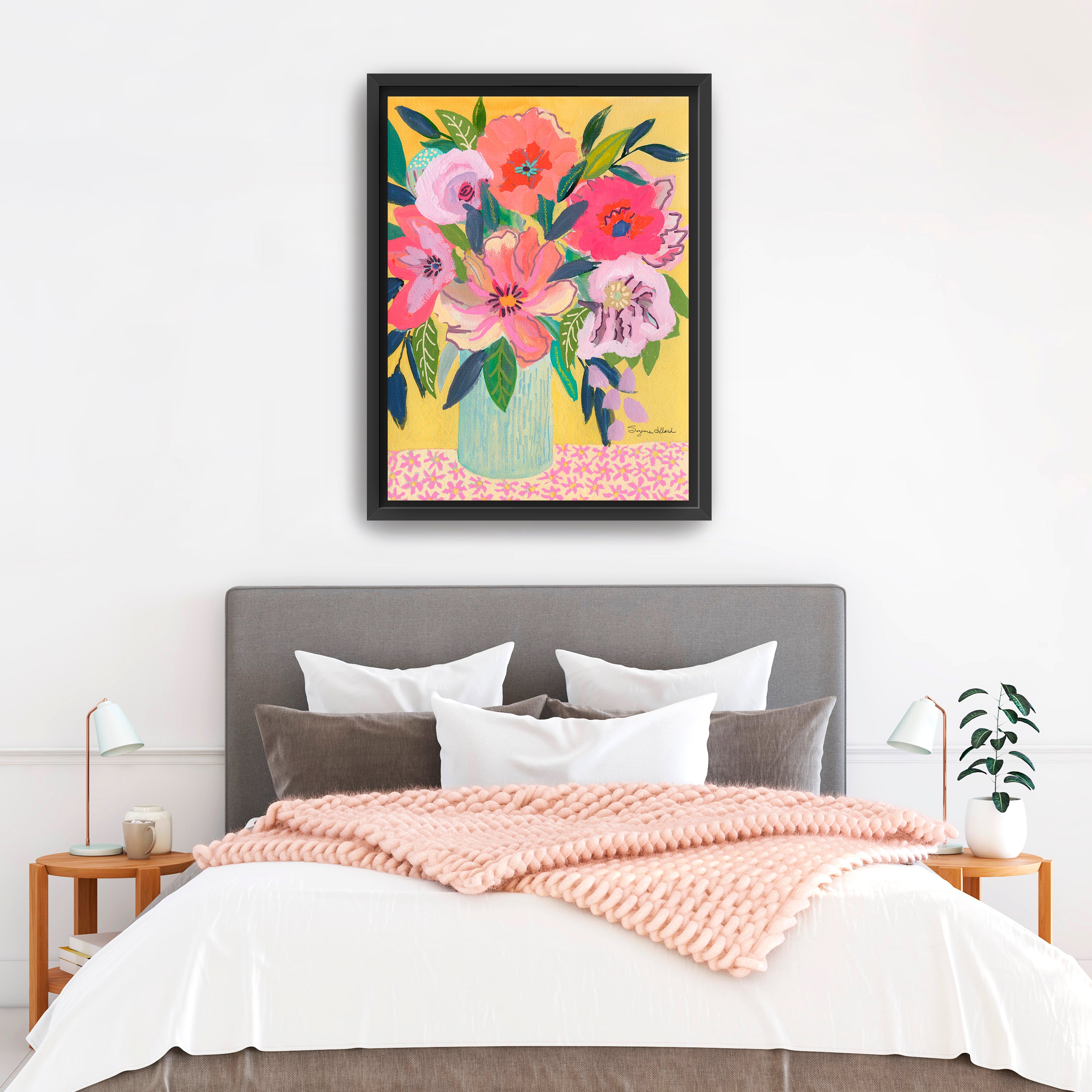 Tuscan Blooms Canvas Giclee
