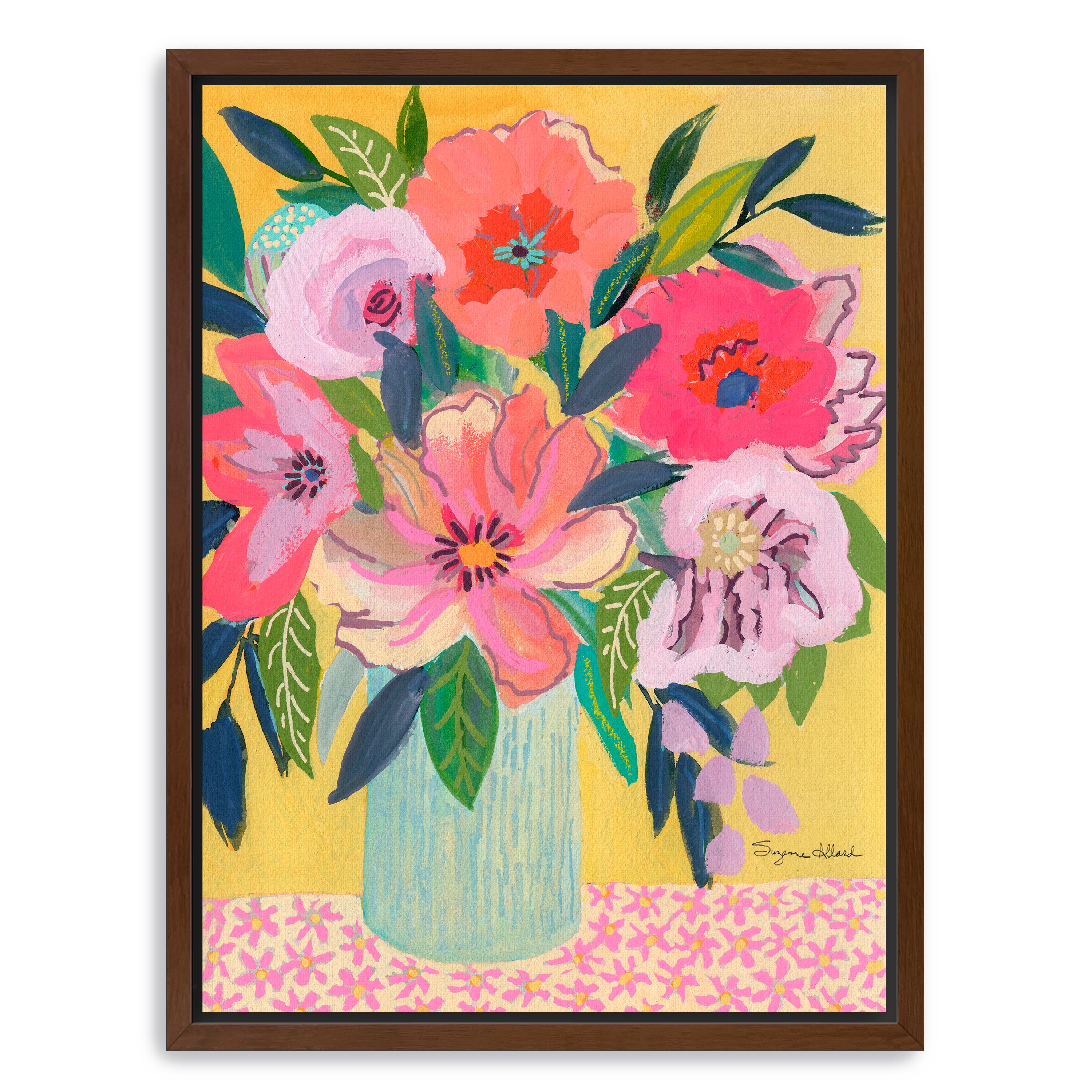 Tuscan Blooms Canvas Giclee