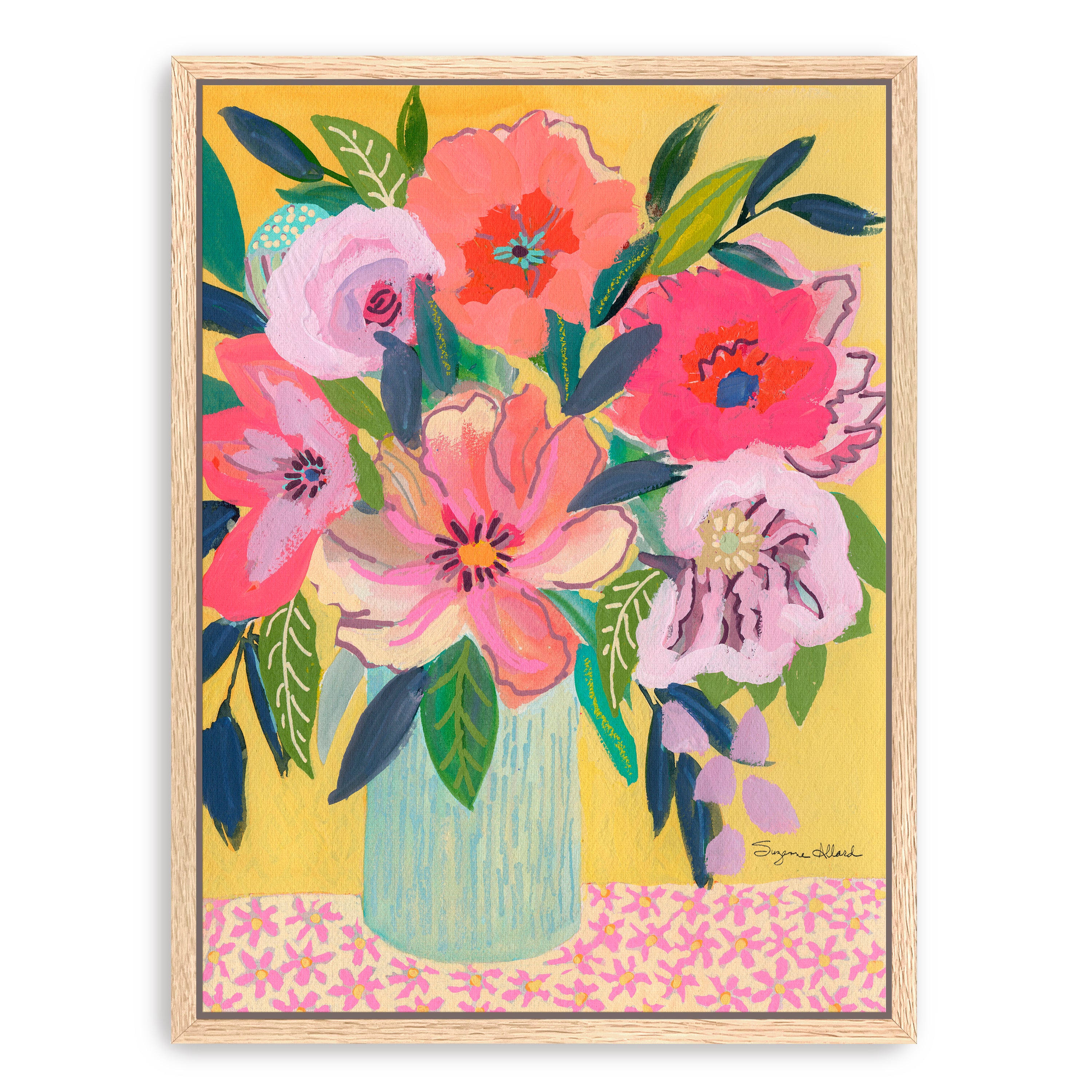 Tuscan Blooms Canvas Giclee