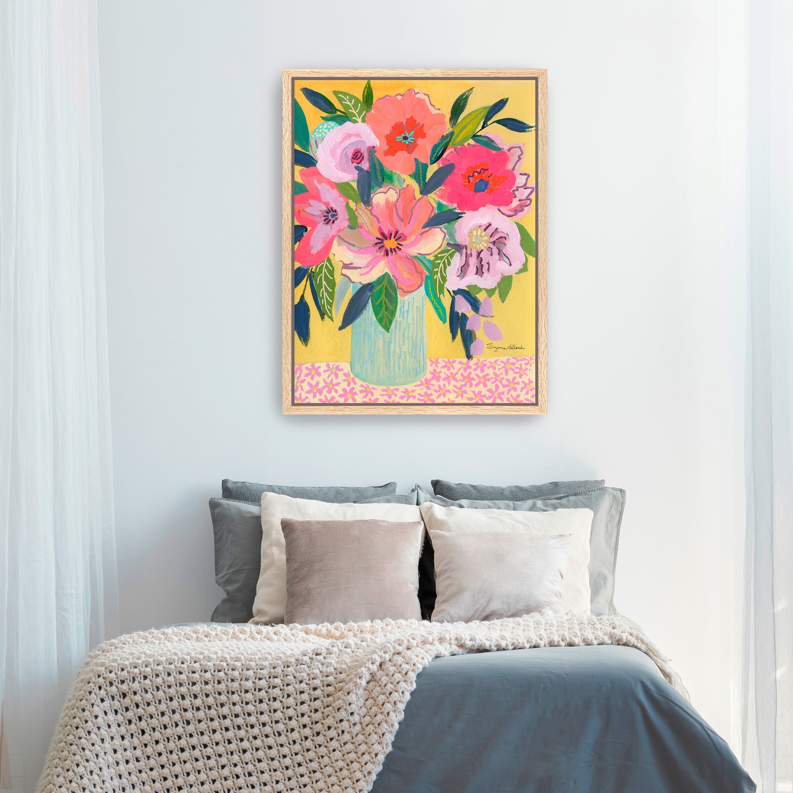 Tuscan Blooms Canvas Giclee