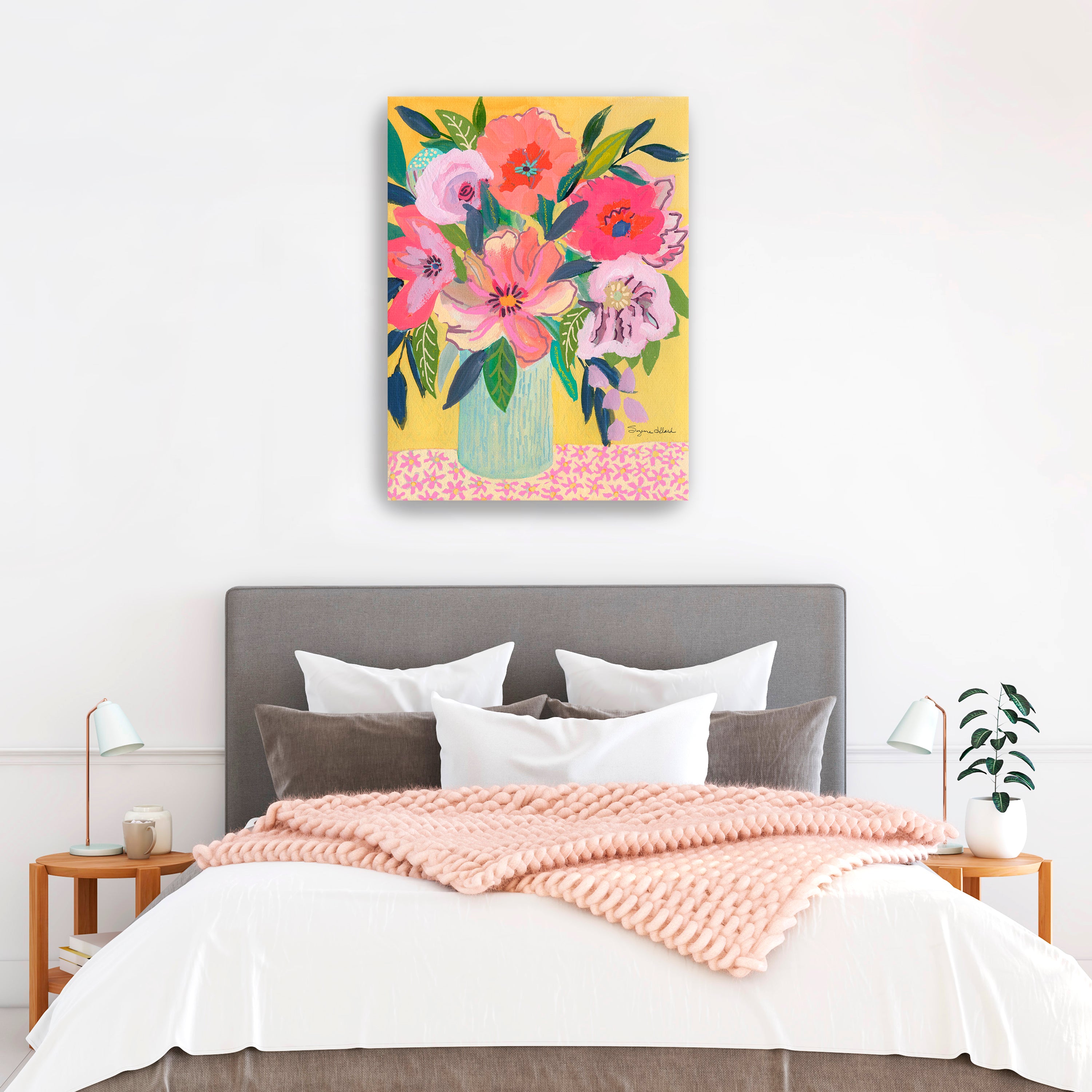 Tuscan Blooms Canvas Giclee