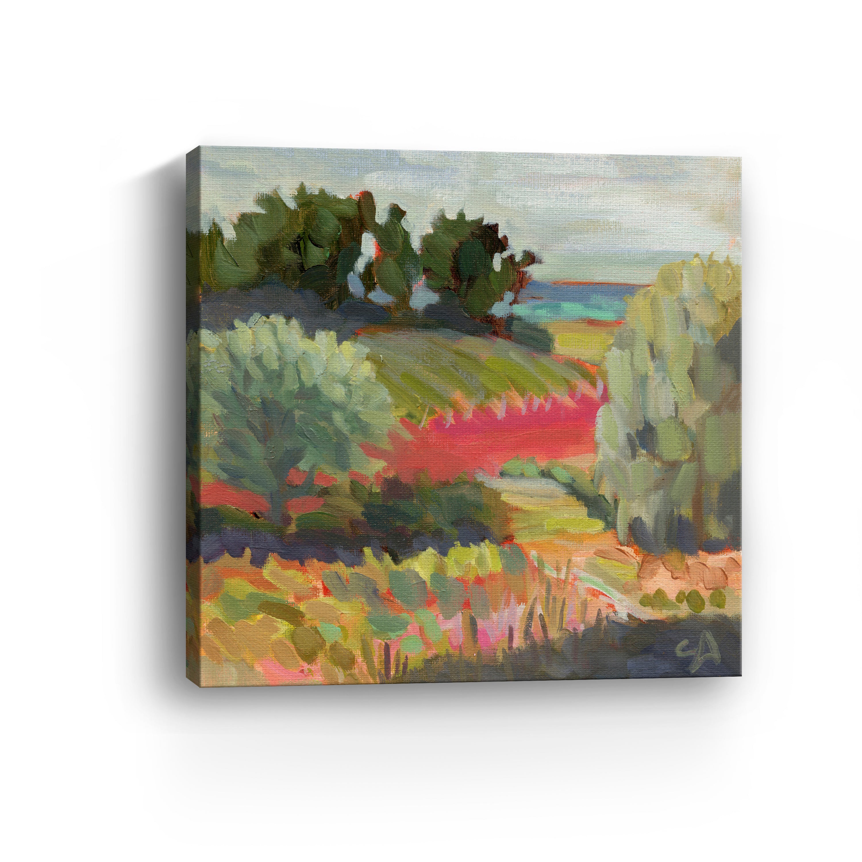 Winery Oil Painting Canvas Giclee