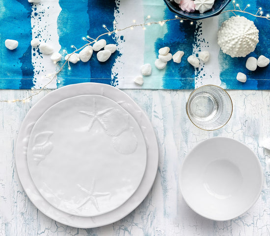 Sea Life 14" Melamine Snack Bowls Set