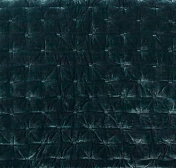 Stella Faux Silk Velvet Pintuck Quilt Set